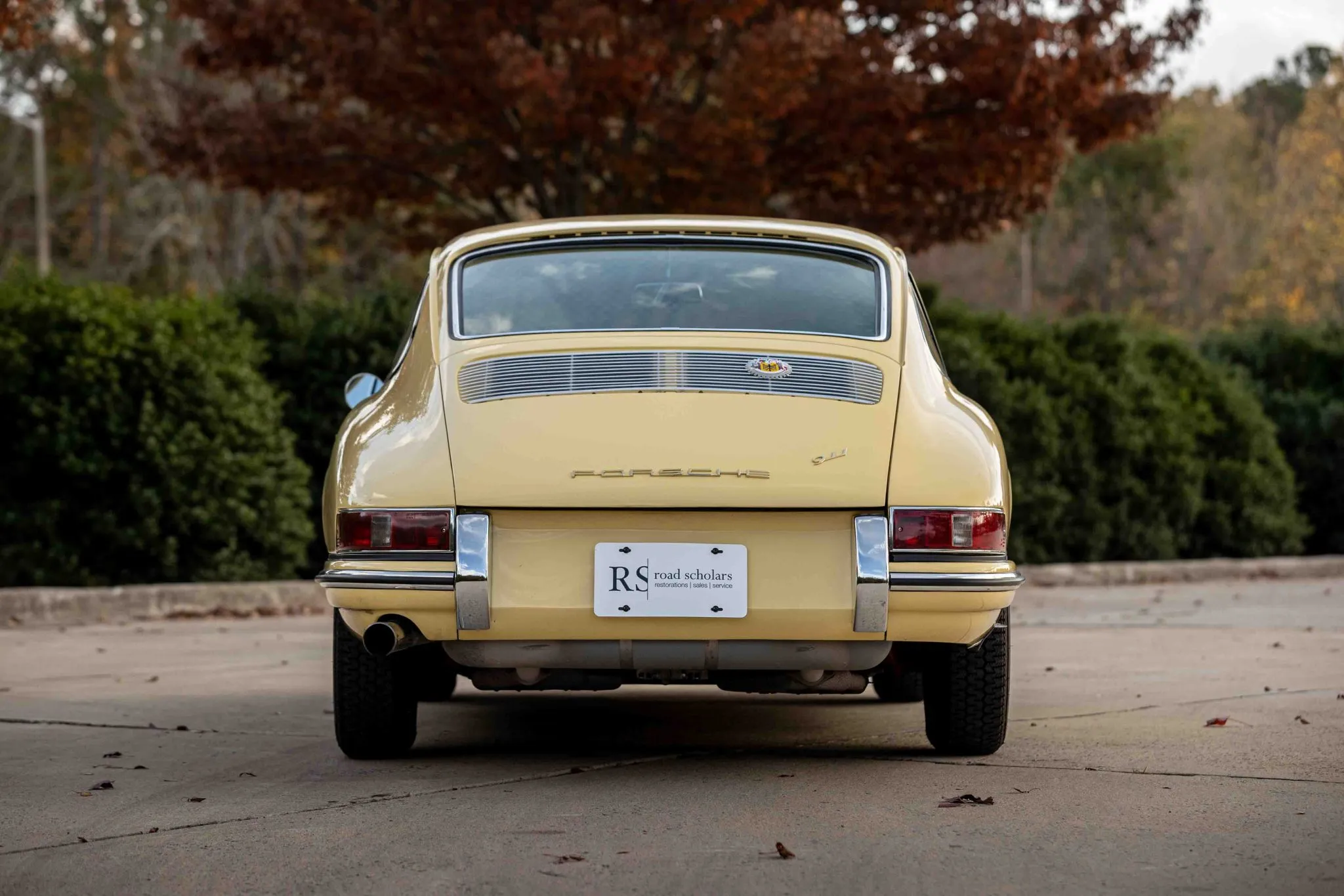 1966 Porsche 911 Coupe in Champagne Yellow