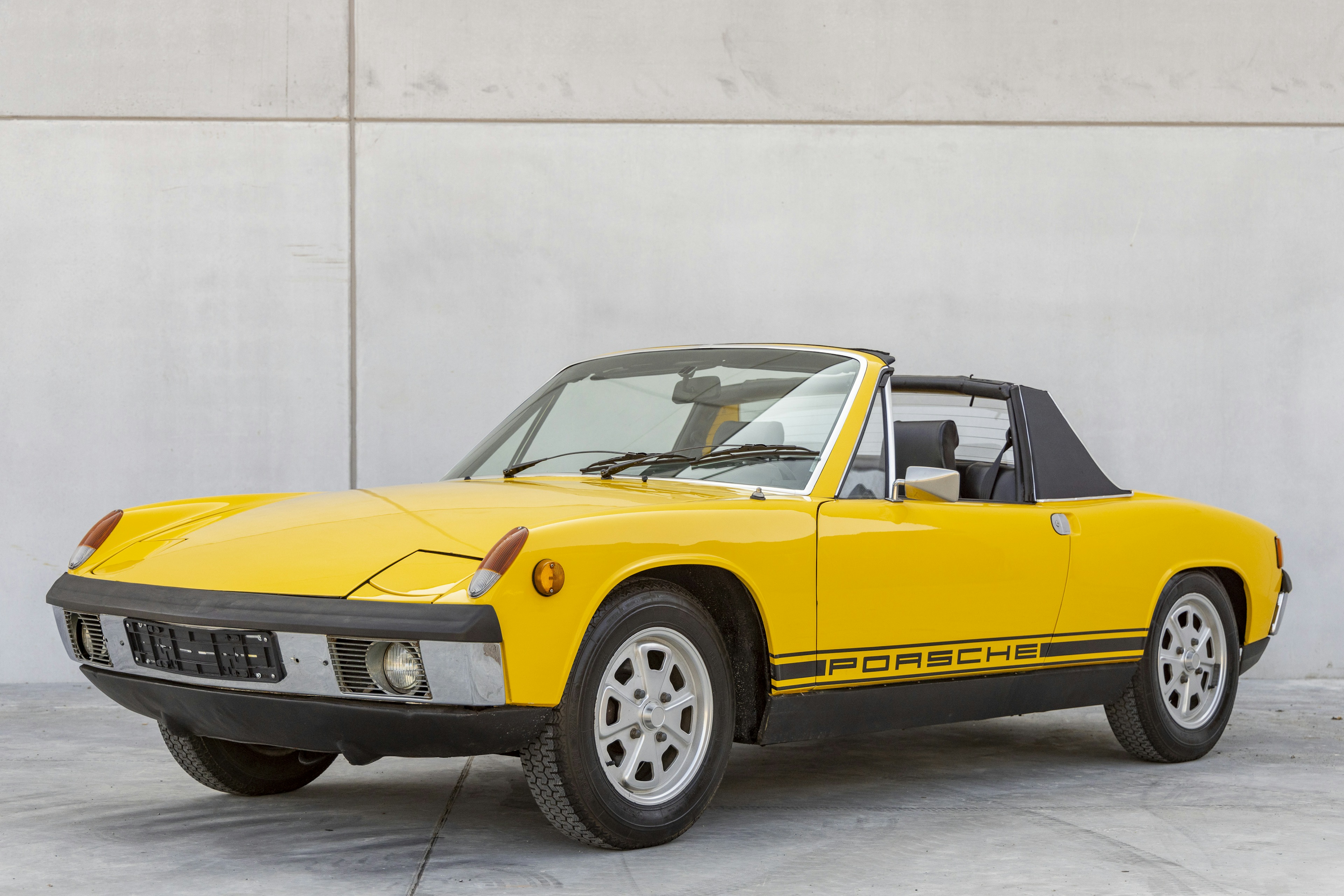 1973 Porsche 914 2.0 in Summer Yellow