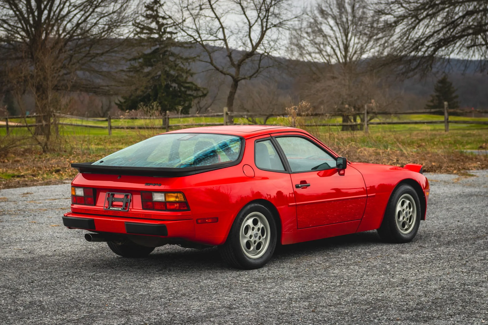 1987 Porsche 944 in Guards Red