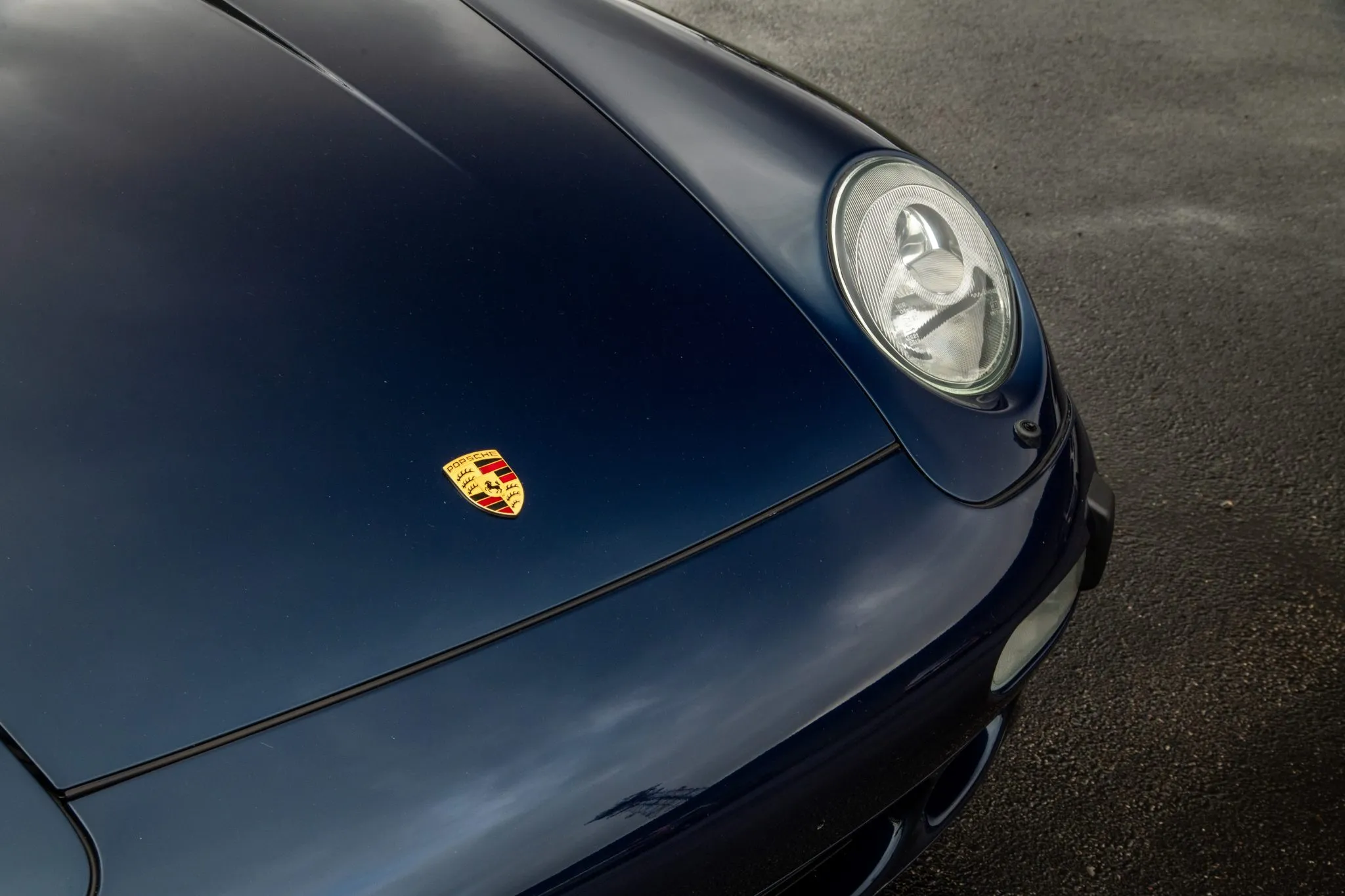 1997 Porsche 911 Turbo in Ocean Blue Metallic