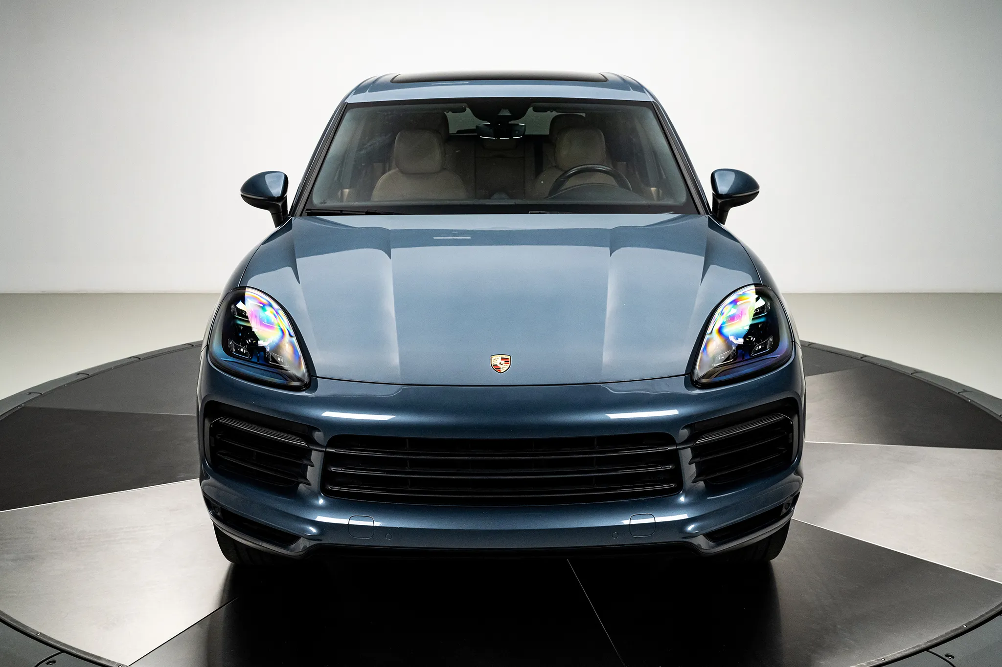 2019 Porsche Cayenne S in Biscay Blue Metallic