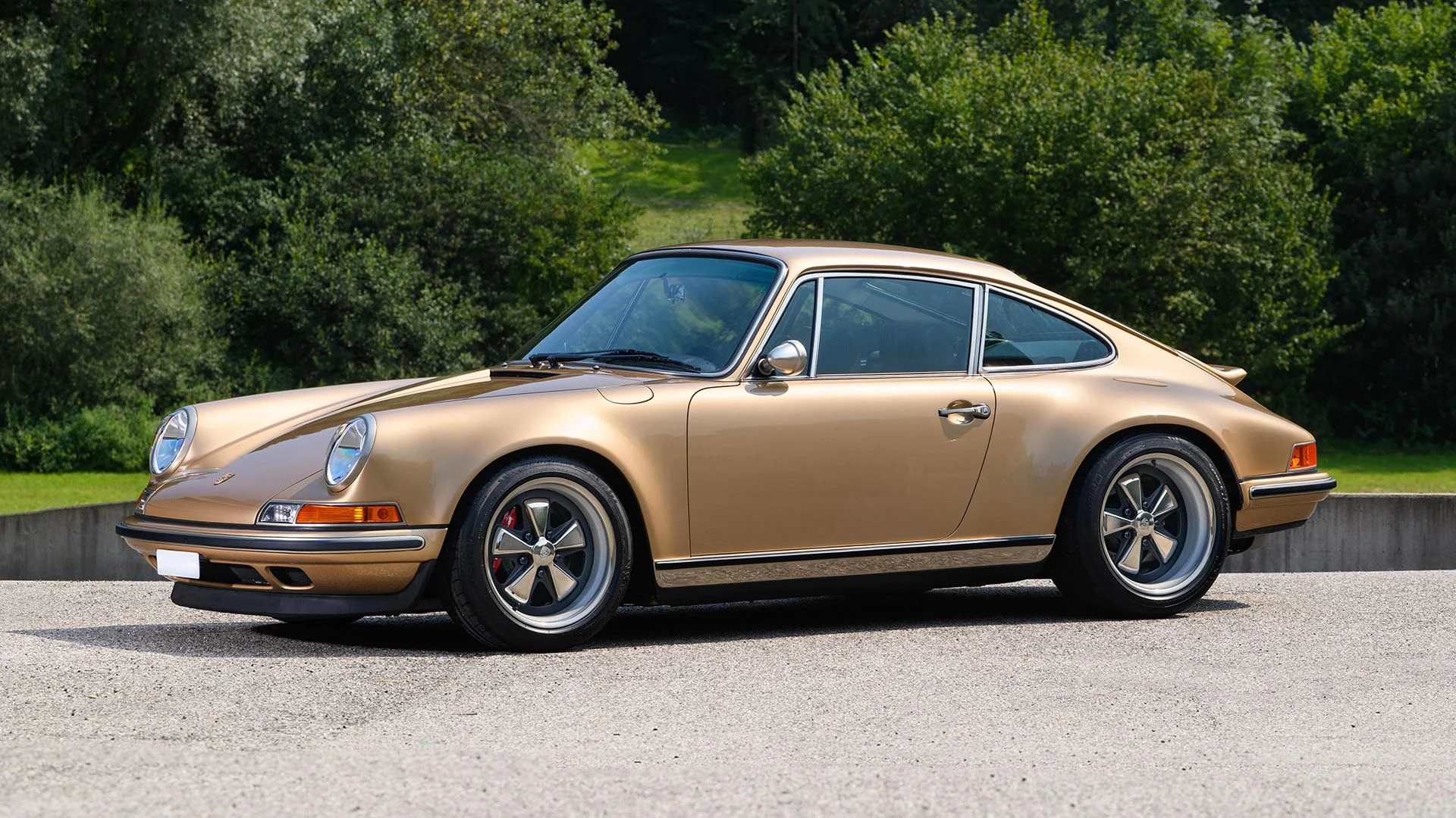  1990 Porsche 911 Coupe Reimagined by Singer in Casablanca Beige