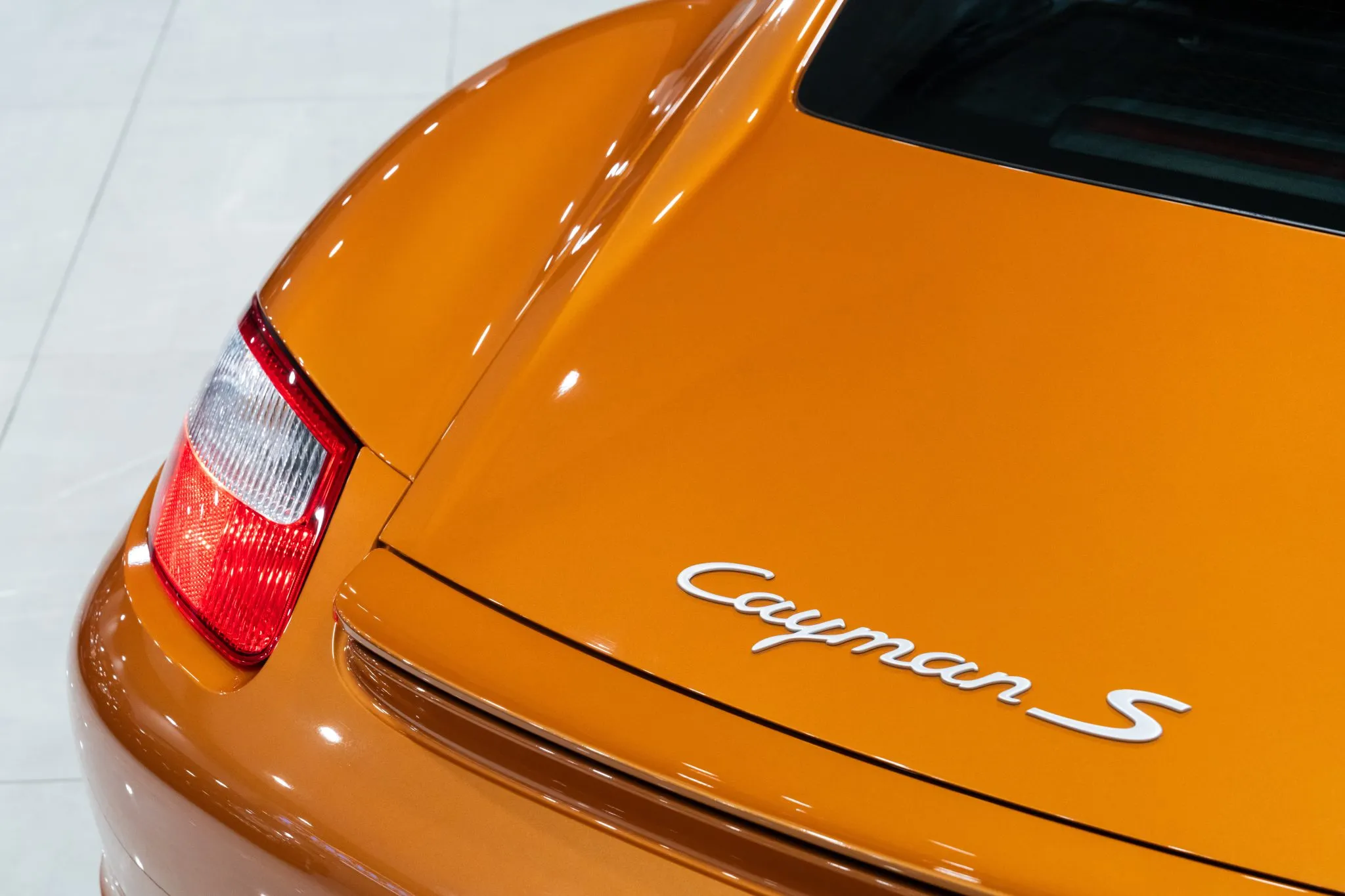 2007 Porsche Cayman S in Nordic Gold Metallic