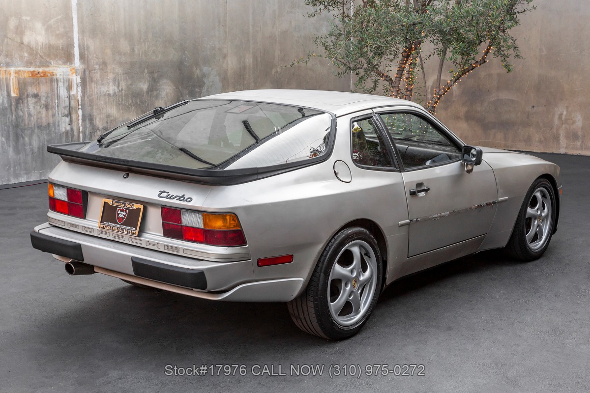 1987 Porsche 944 Turbo 5-Speed In Zermatt Silver Metallic