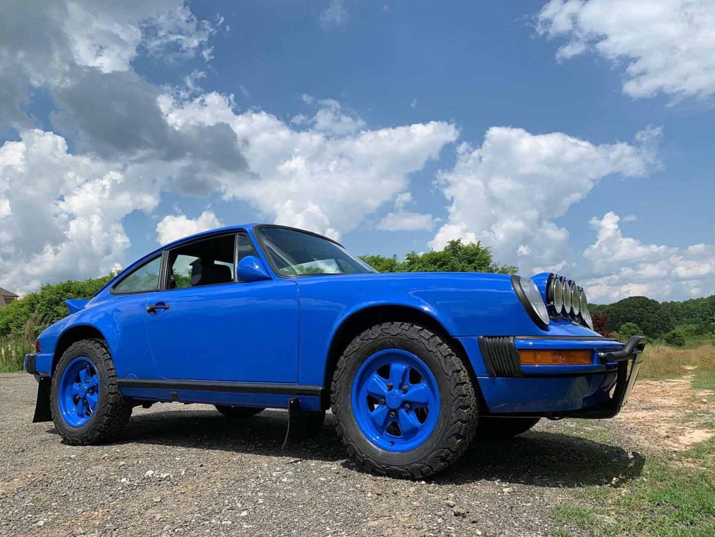 1988 Porsche 911 Carrera in Acid Blue
