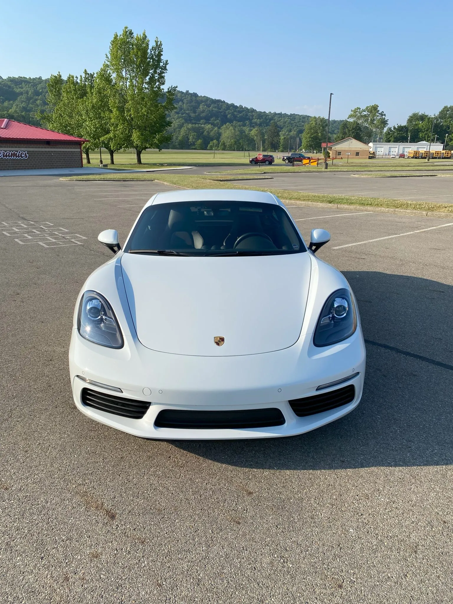 2018 Porsche 718 Cayman S in Pure White