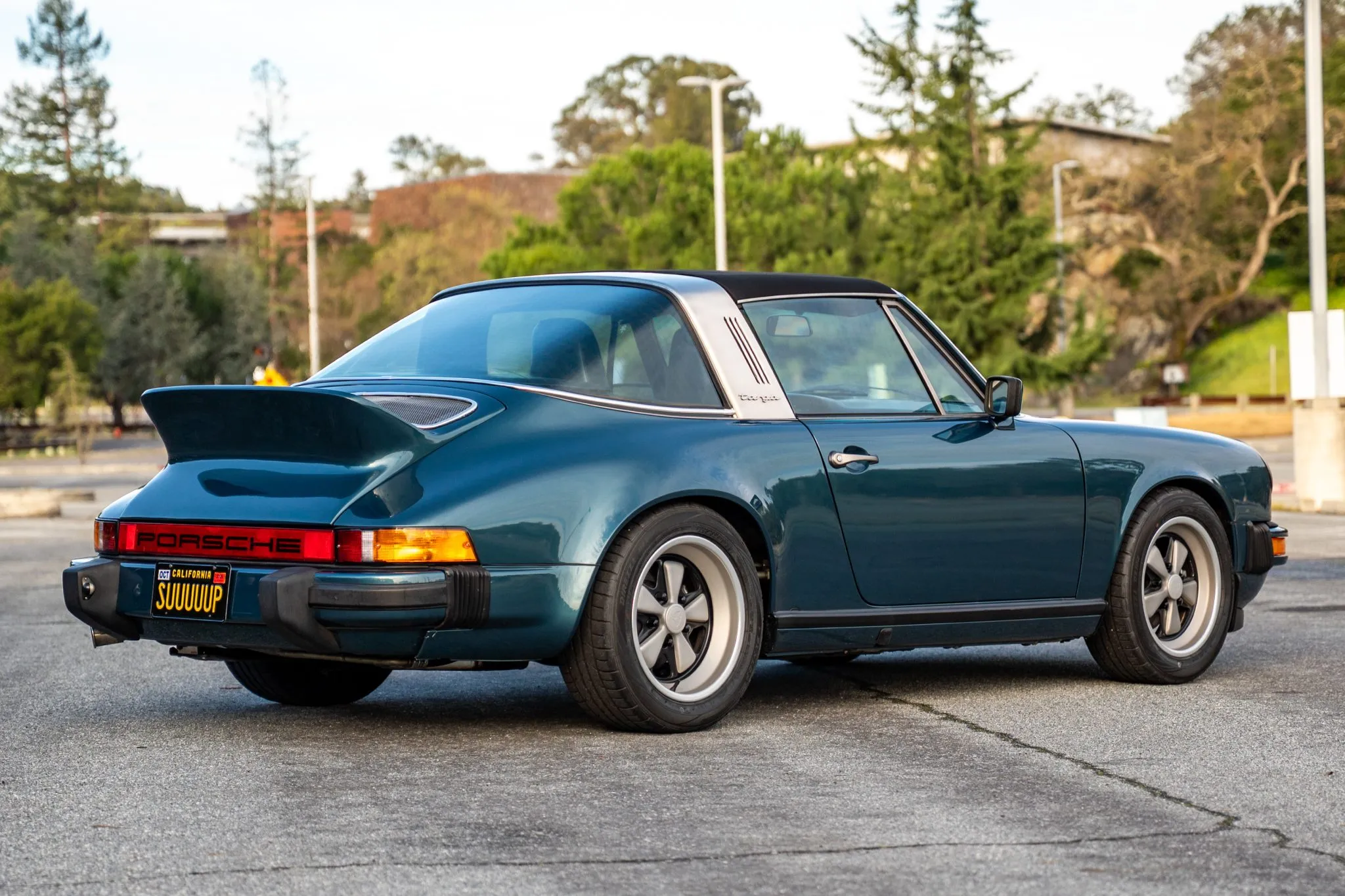 1980 Porsche 911SC Targa in Petrol Blue Metallic