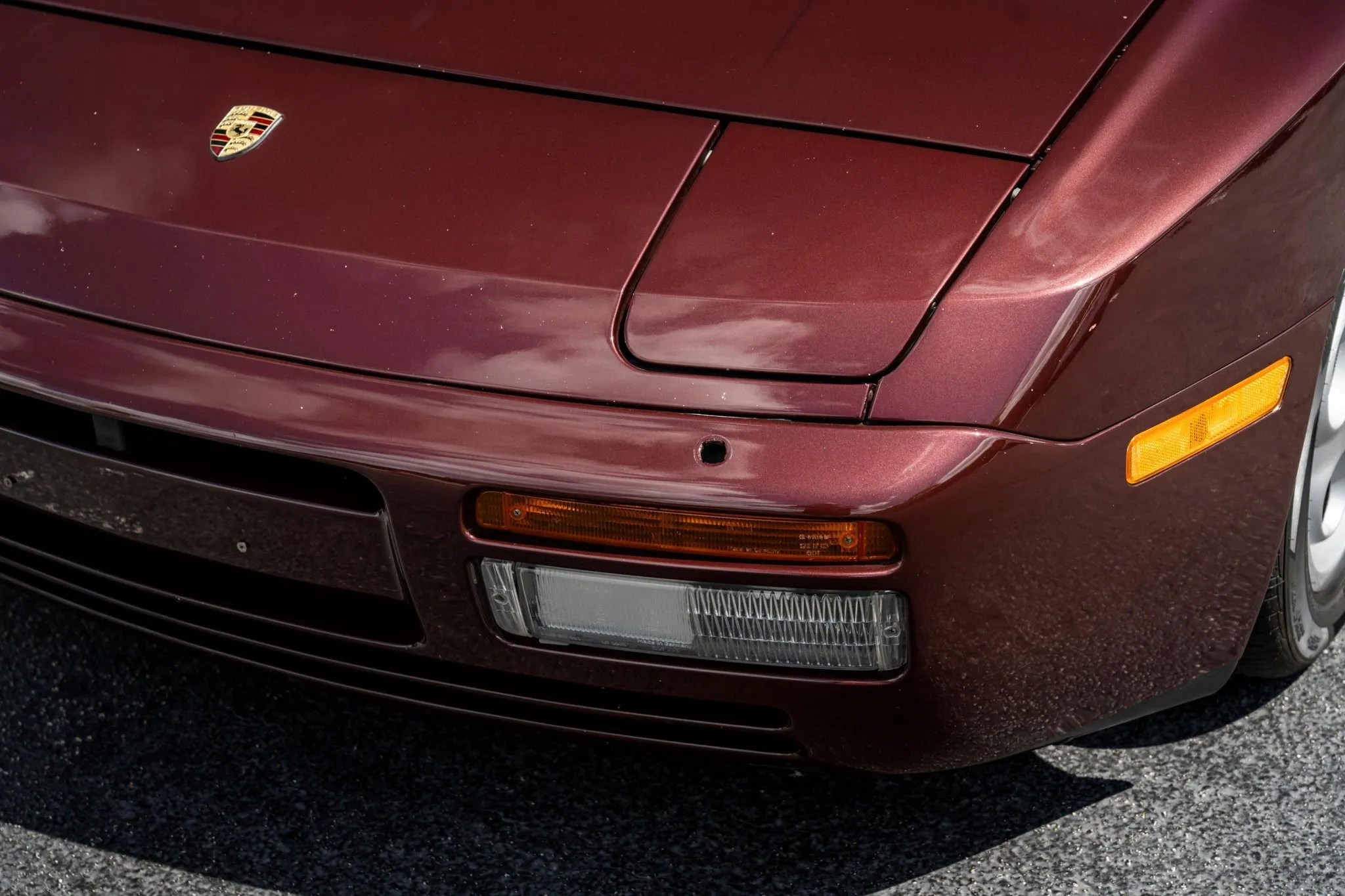 1987 Porsche 944 Turbo in Maraschino Red Metallic