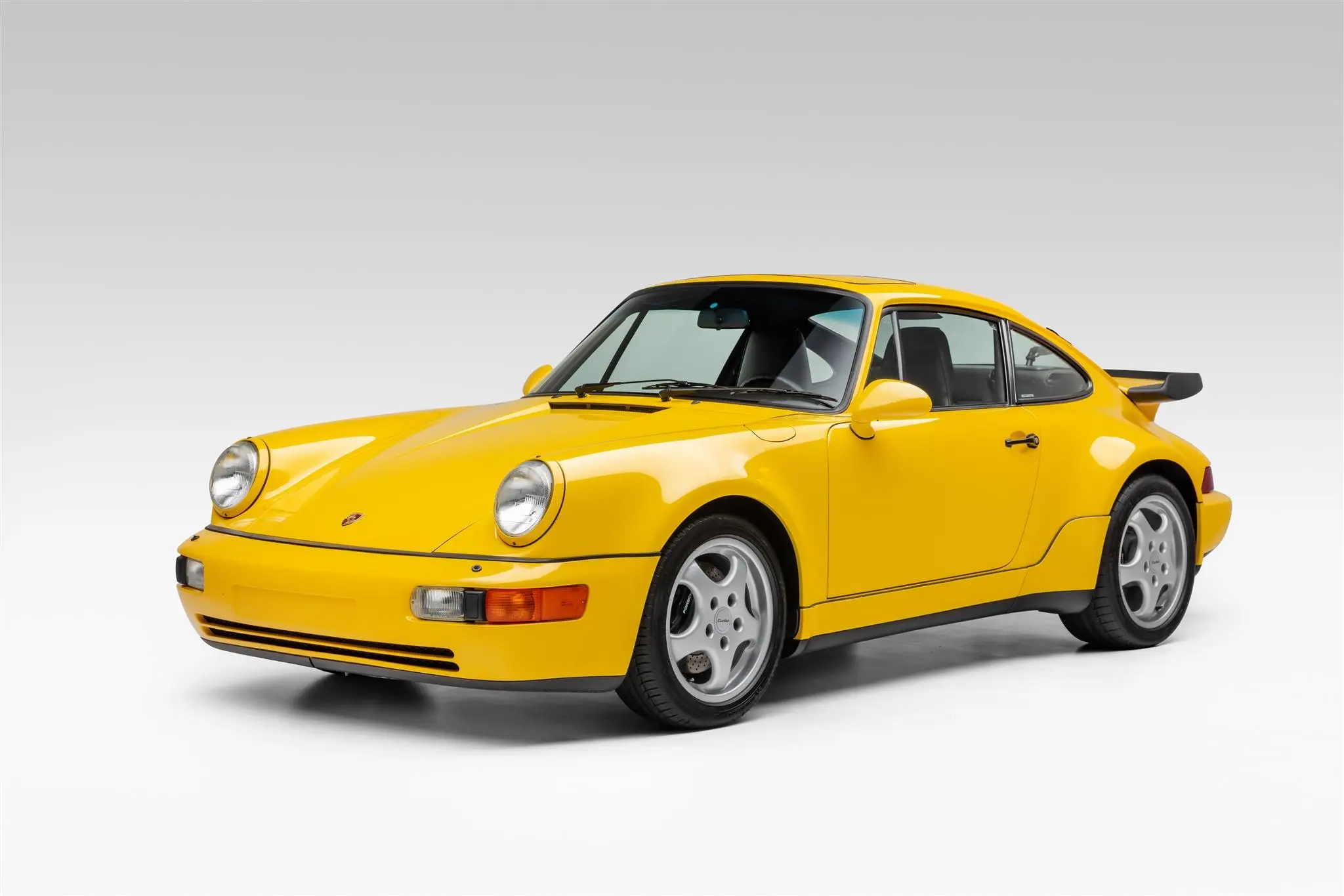 1991 Porsche 911 Turbo in Ferrari Yellow