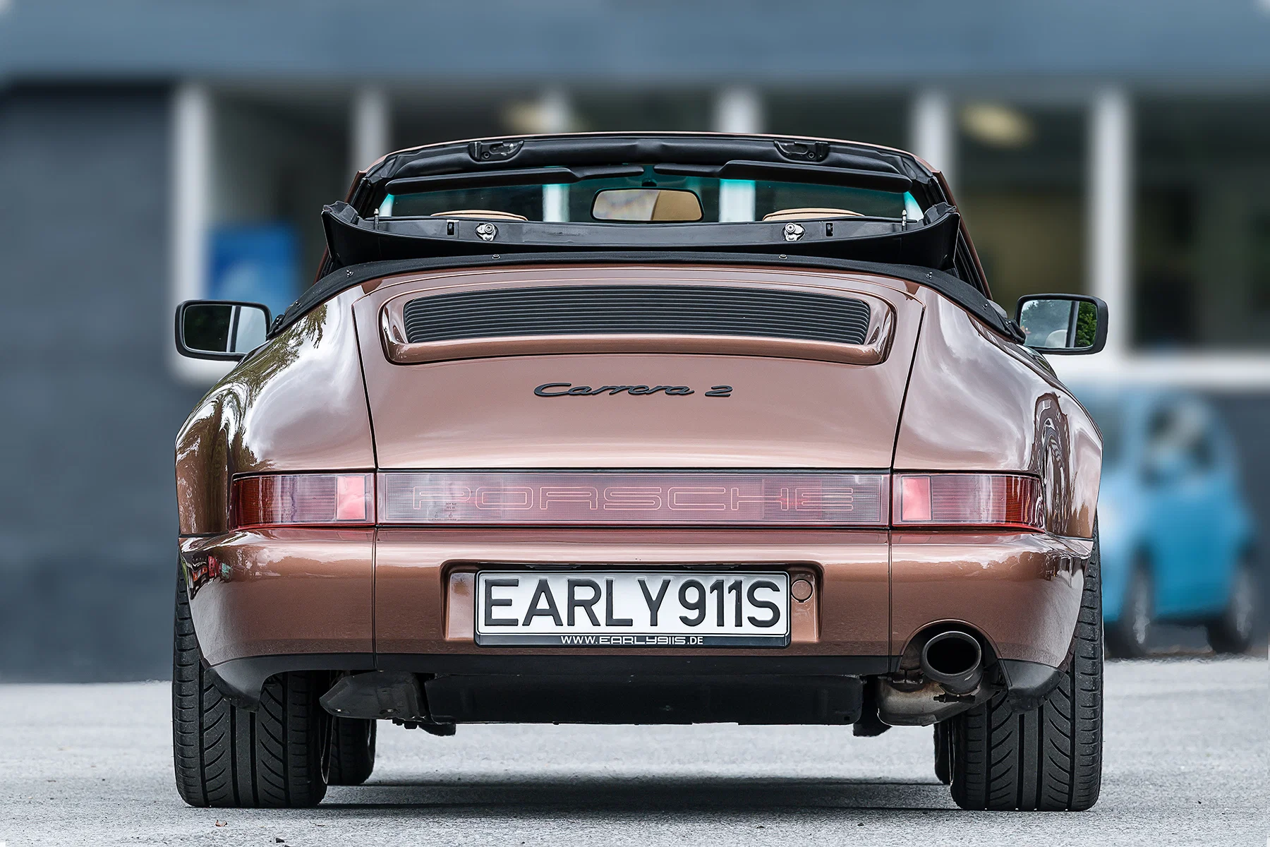1990 Porsche 911 Carrera 2 in Cognac Brown Metallic