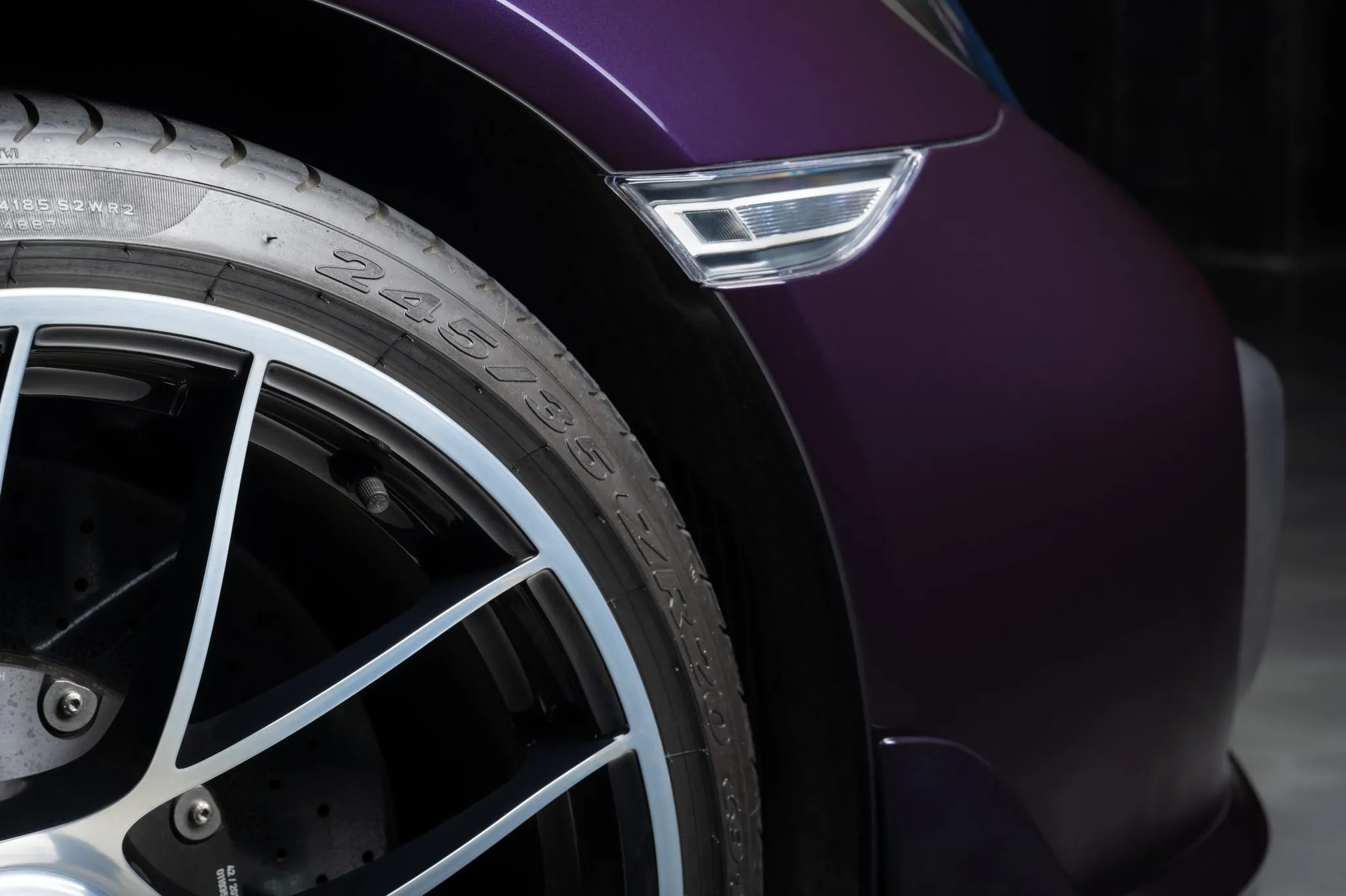 2019 Porsche 911 Turbo S Cabriolet In Viola Metallic