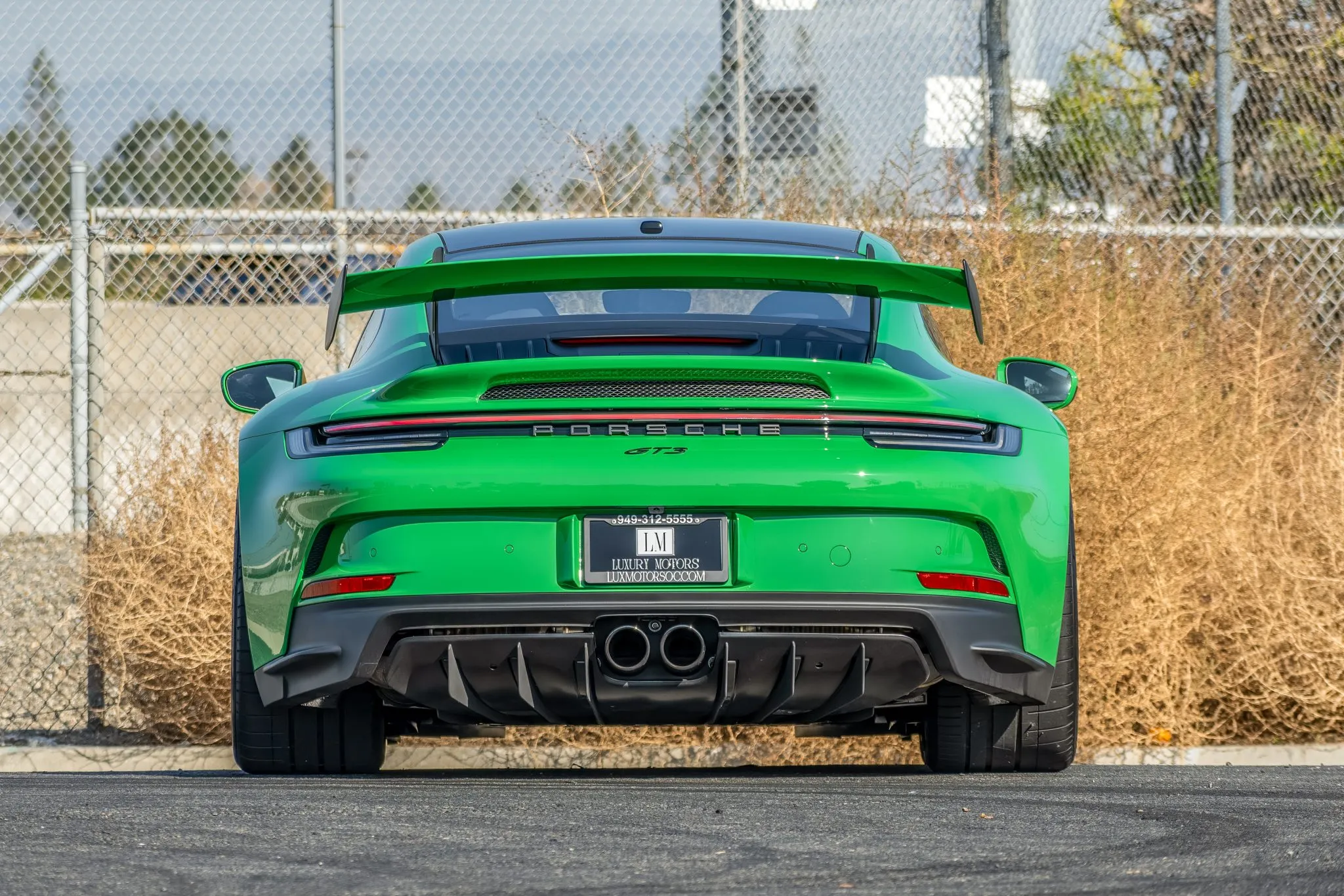 2022 Porsche 911 GT3 in Python Green