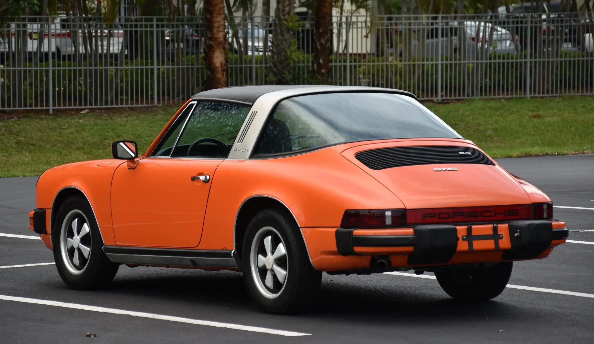 1977 Porsche 911S Targa in Continental Orange