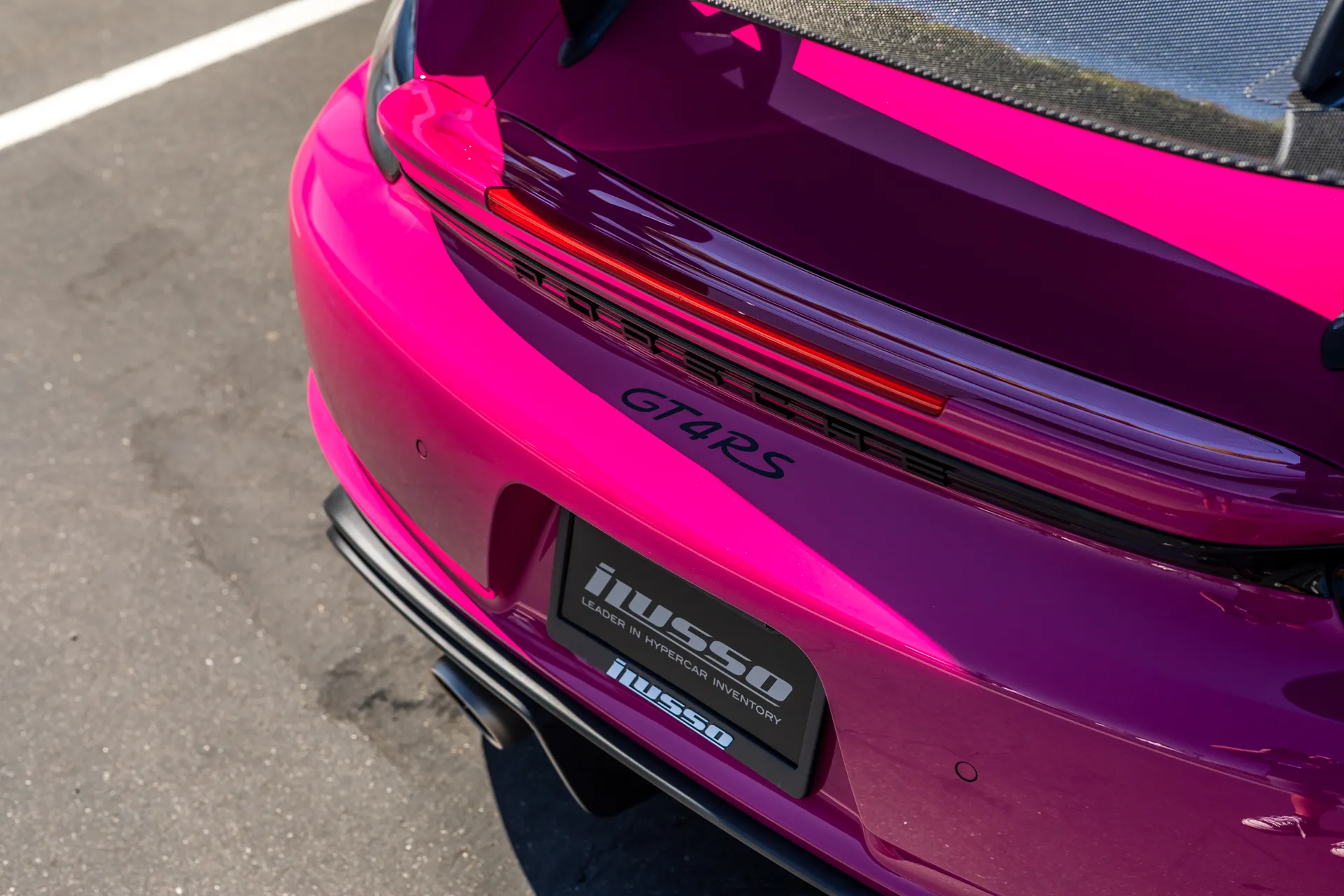 2023 Porsche 718 Cayman GT4 RS Weissach Coupe in Ruby Star
