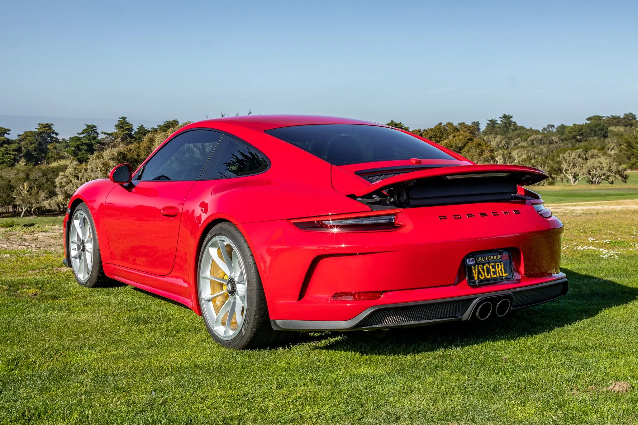  2018 Porsche 911 GT3 Touring in Carmine Red