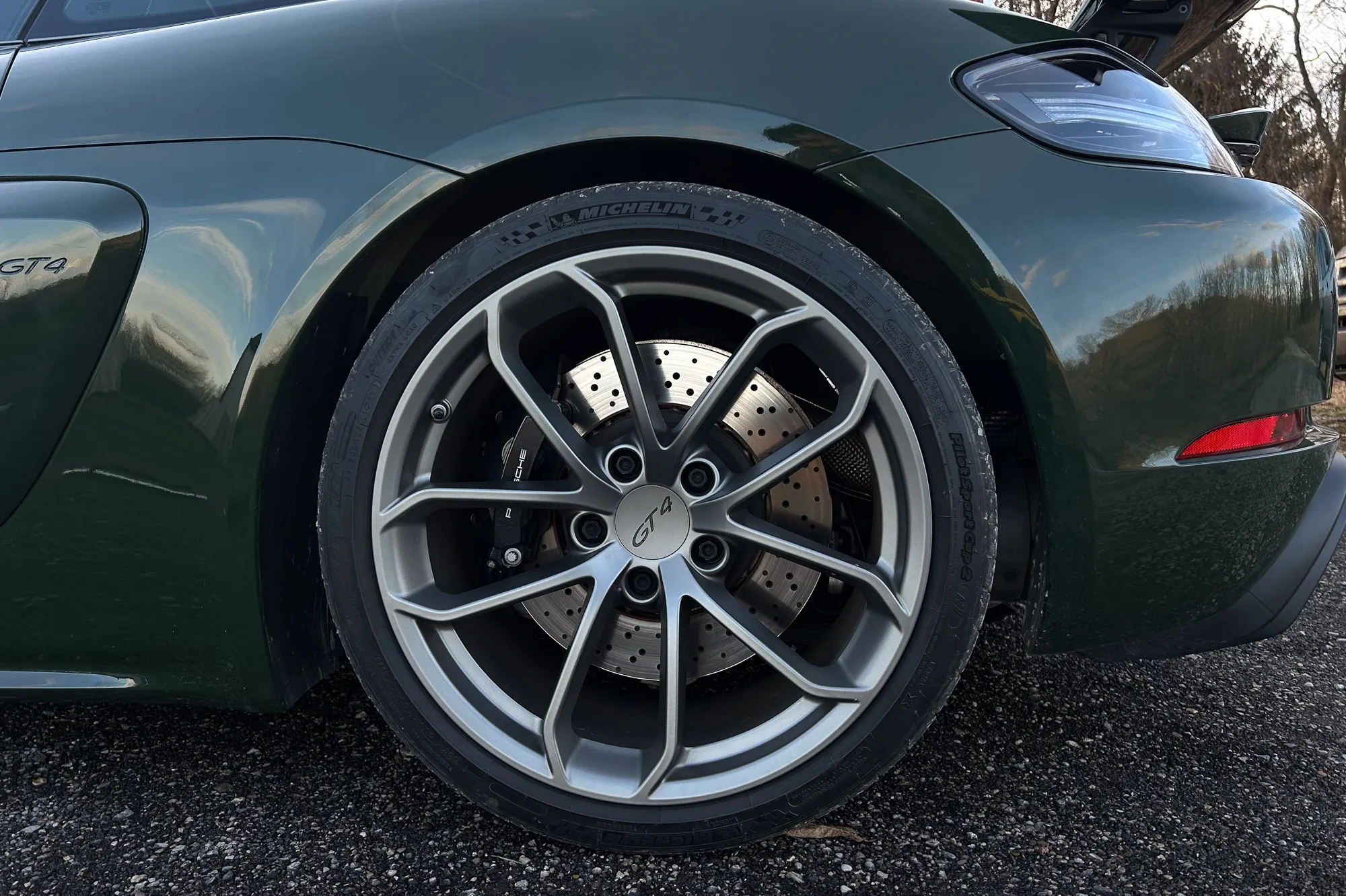 2022 Porsche 718 Cayman GT4 In Underberg Green