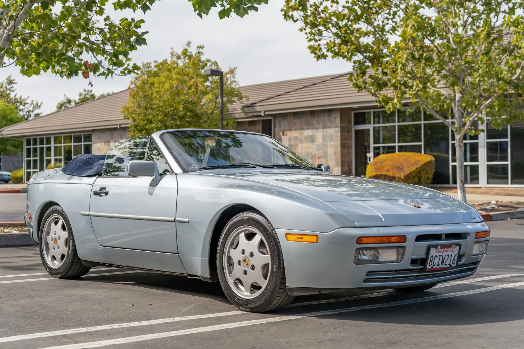1990 Porsche 944 S2 Cabriolet in Glacier Metallic