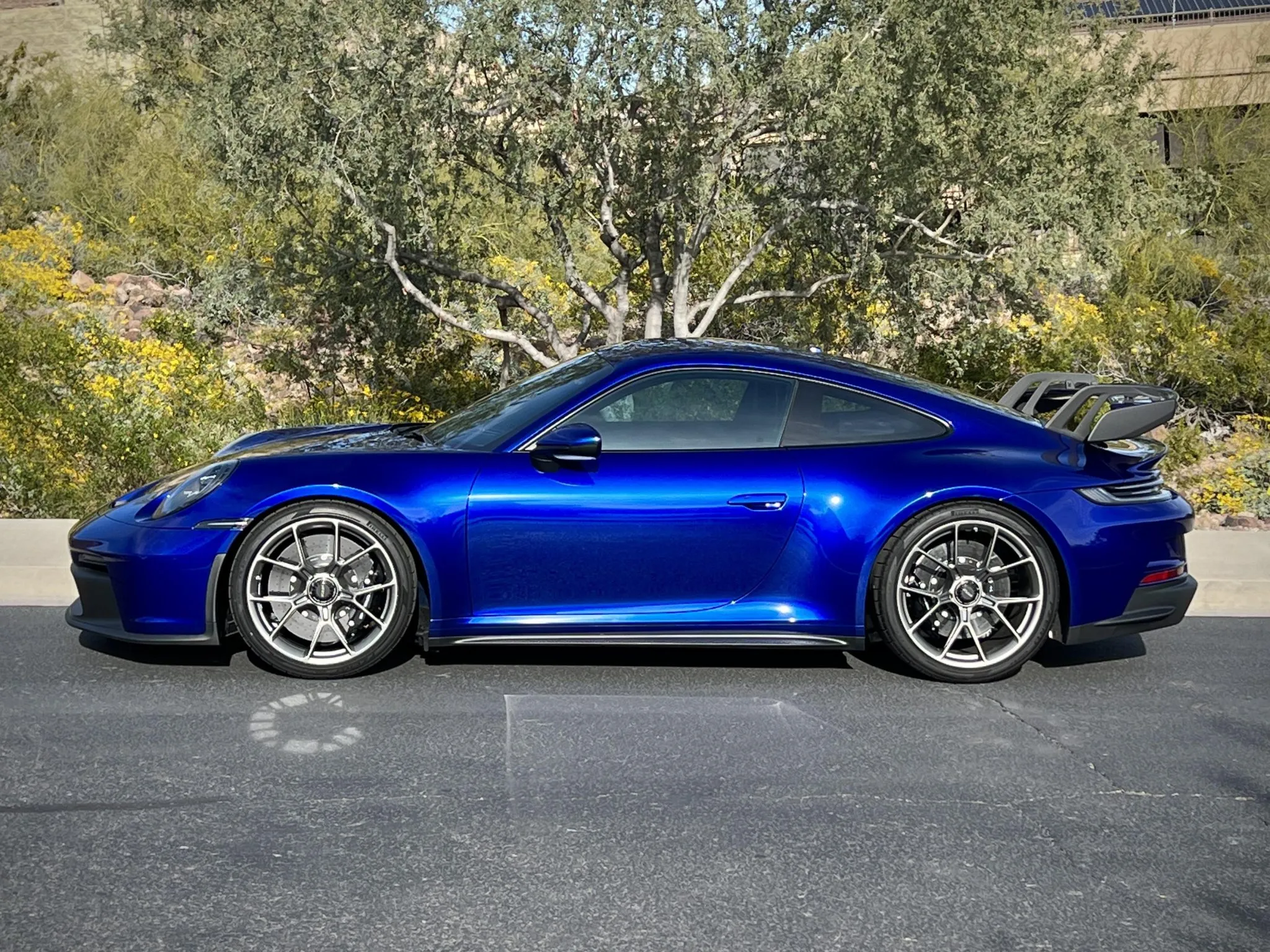2022 Porsche 911 GT3 in San Marino Blue