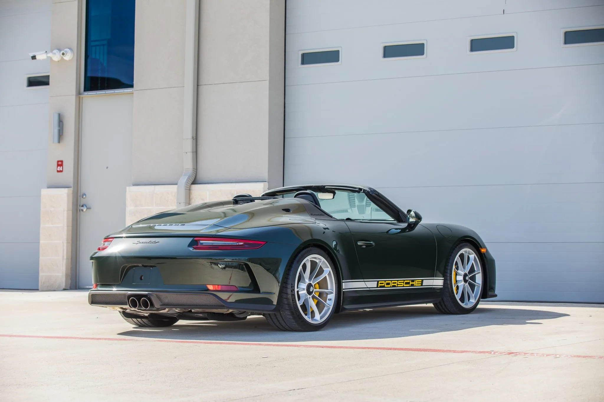 2019 Porsche 911 Speedster in Brewster Green