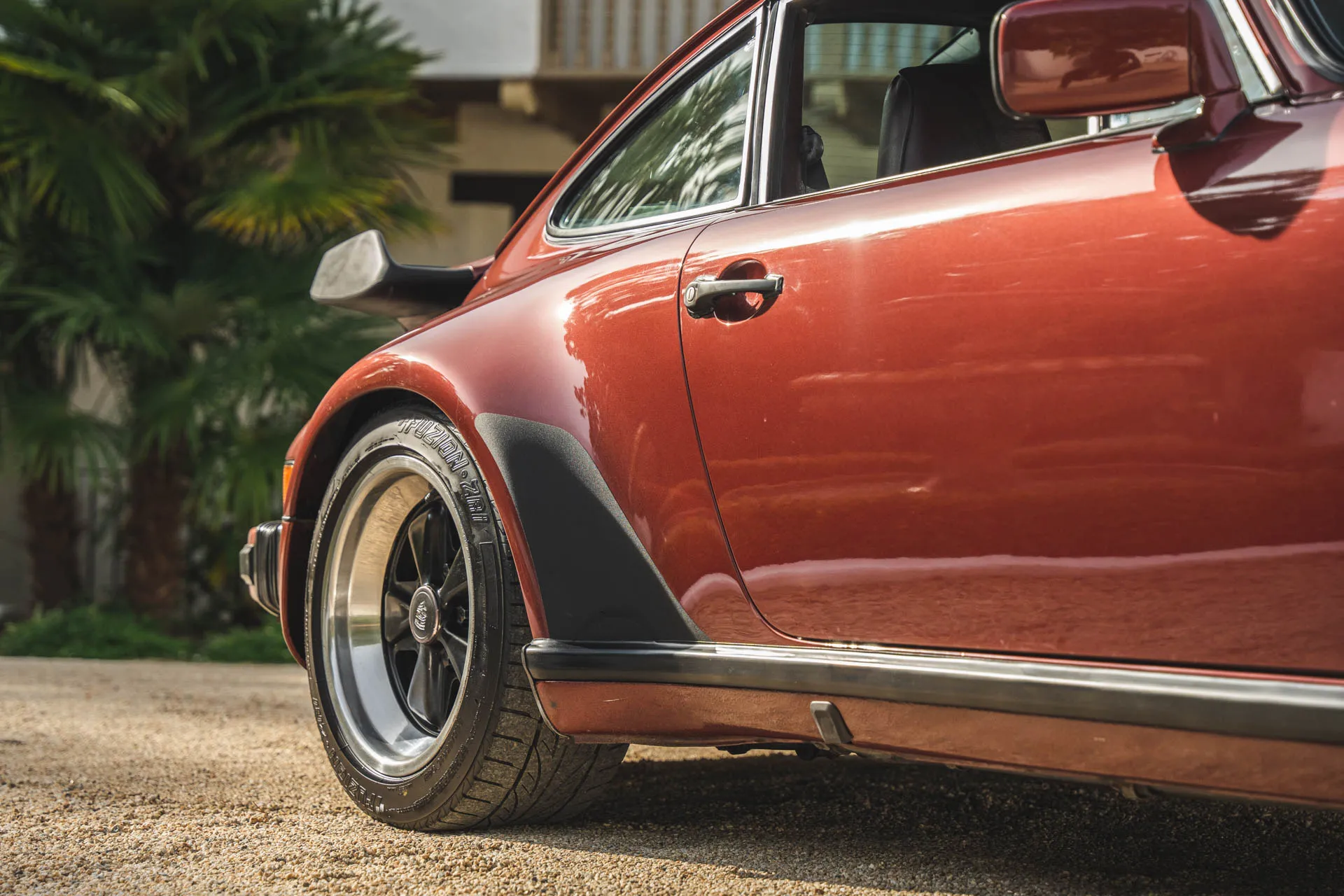 1986 Porsche 911 Turbo Coupe in Garnet Red Metallic