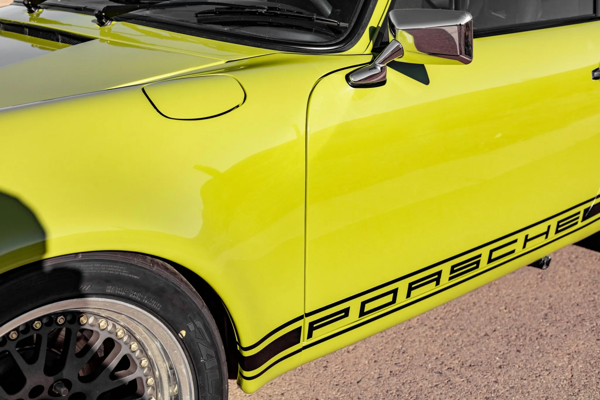 1974 Porsche 911 Coupe in Golden Green