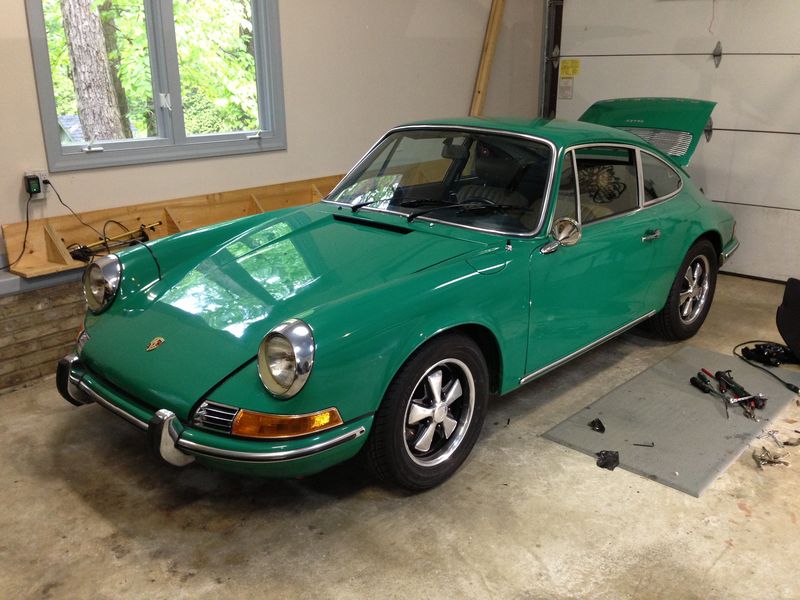1970 Porsche 911 T in Green Turquoise