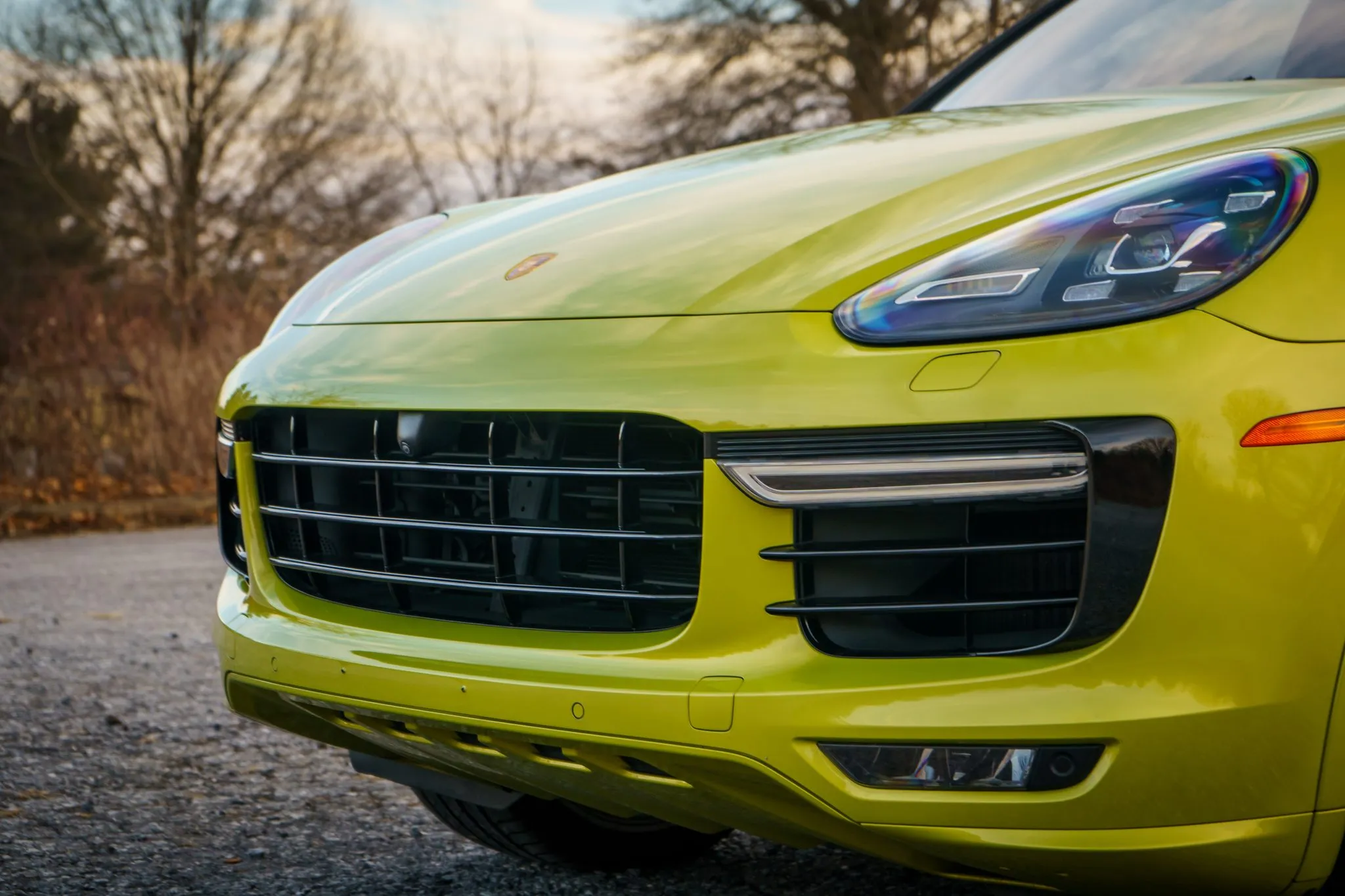 2016 Porsche Cayenne Turbo S in Peridot Metallic