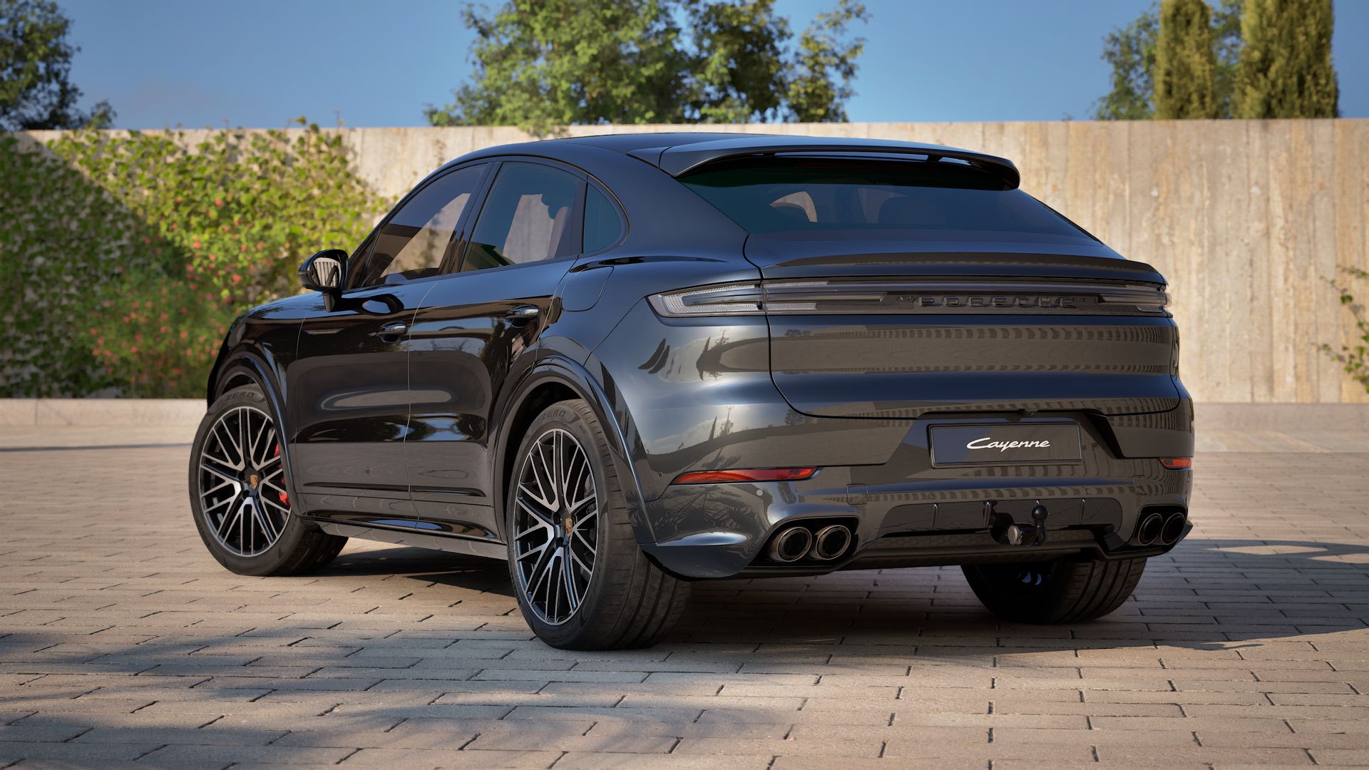 2026 Porsche Cayenne S E-Hybrid in Chromite Black Metallic