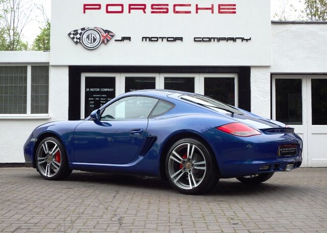 2012 Porsche Cayman in Aqua Blue Metallic