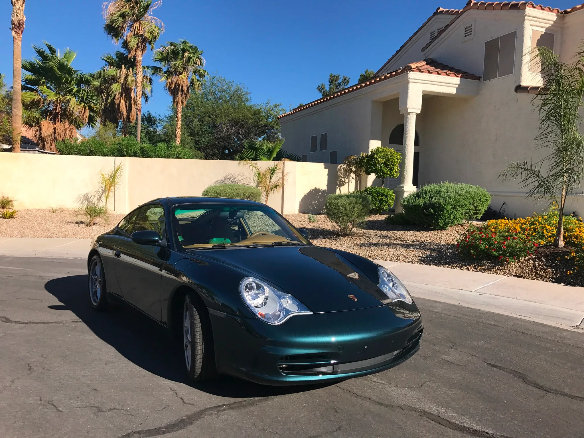 2003 Porsche 911 Carrera Coupe in Dark Teal Metallic