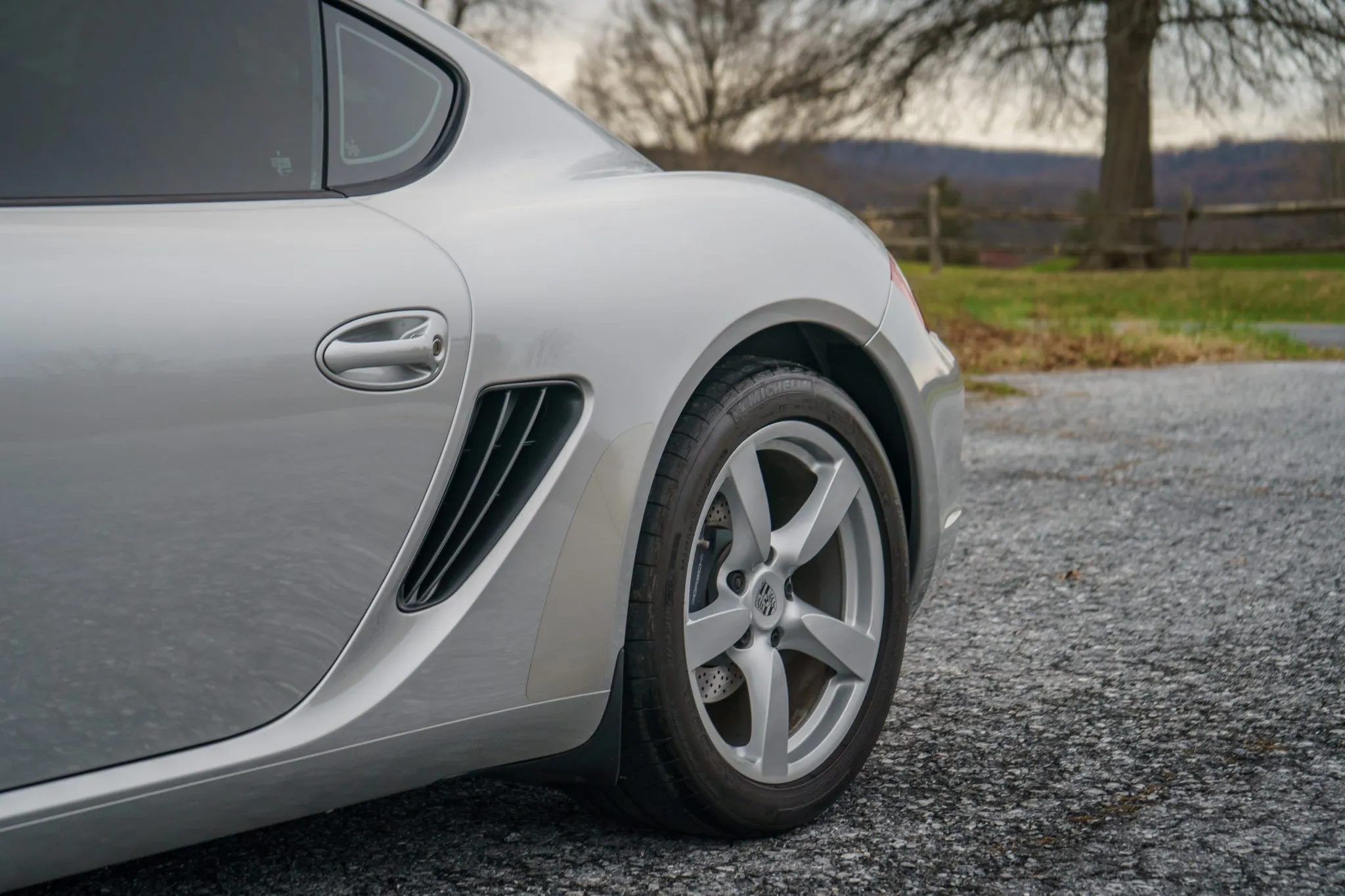 2008 Porsche Cayman in Arctic Silver Metallic