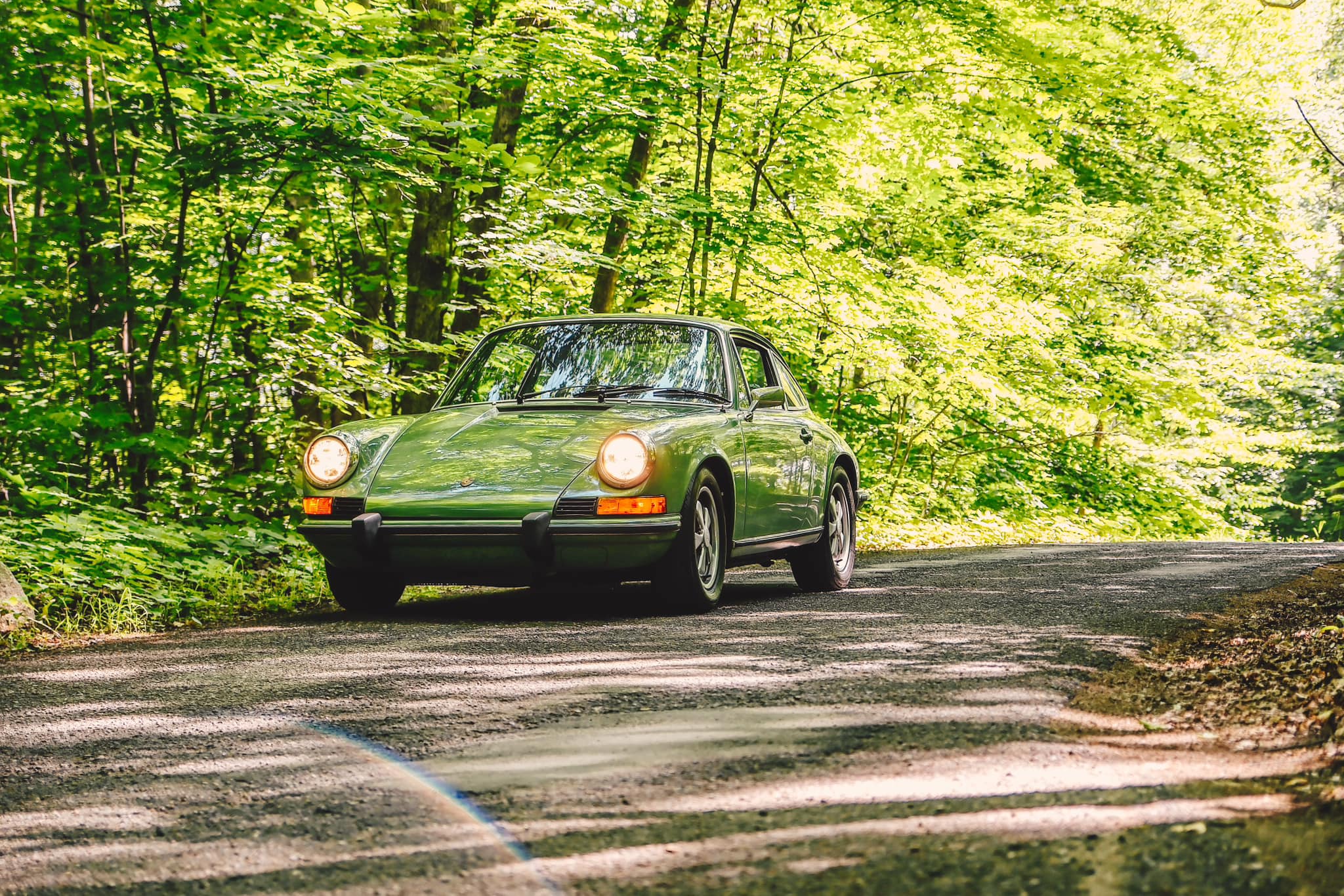 1973 Porsche 911T in Bush (Leaf) Green