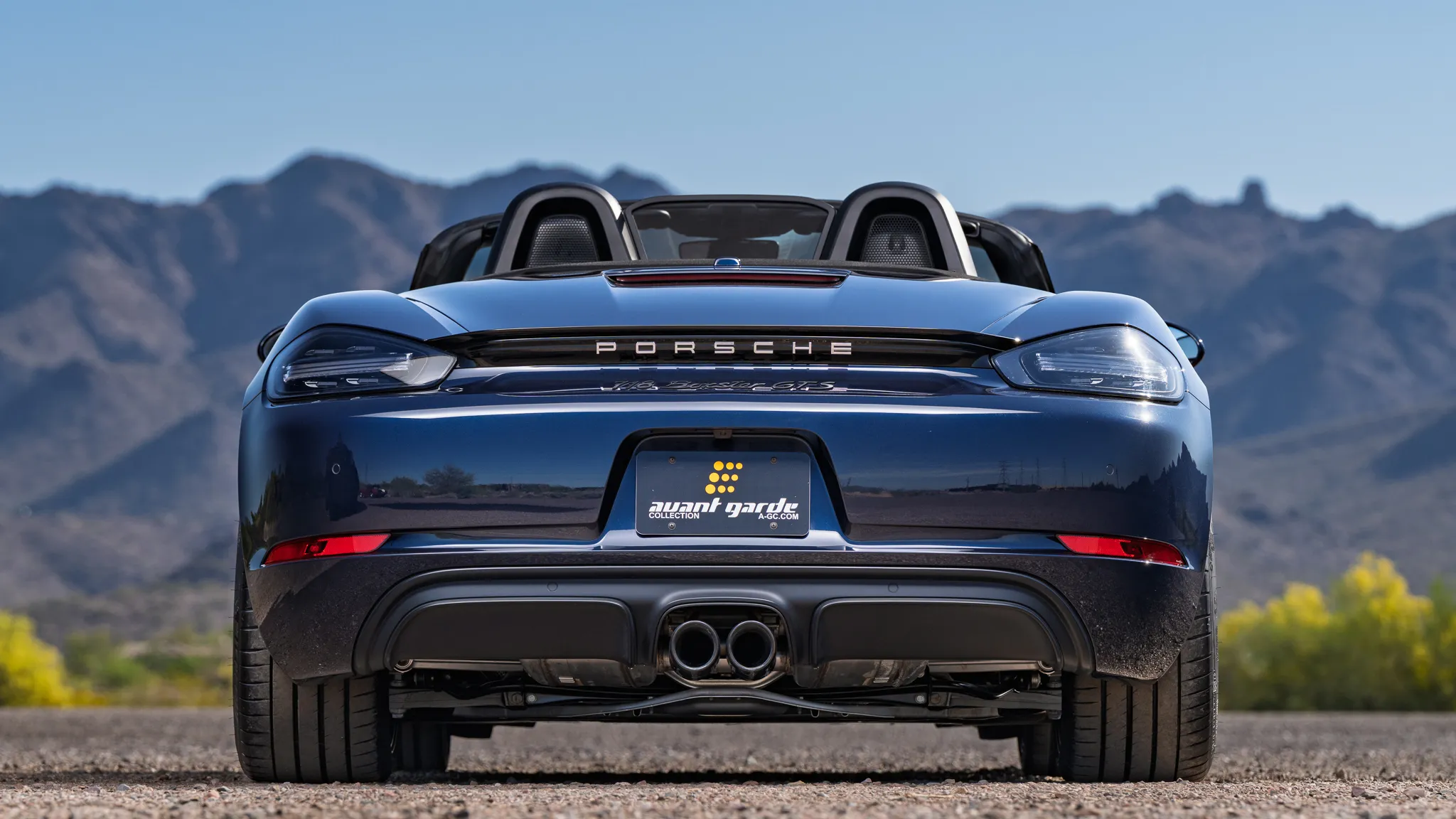 2019 Porsche 718 Boxster GTS in Night Blue Metallic