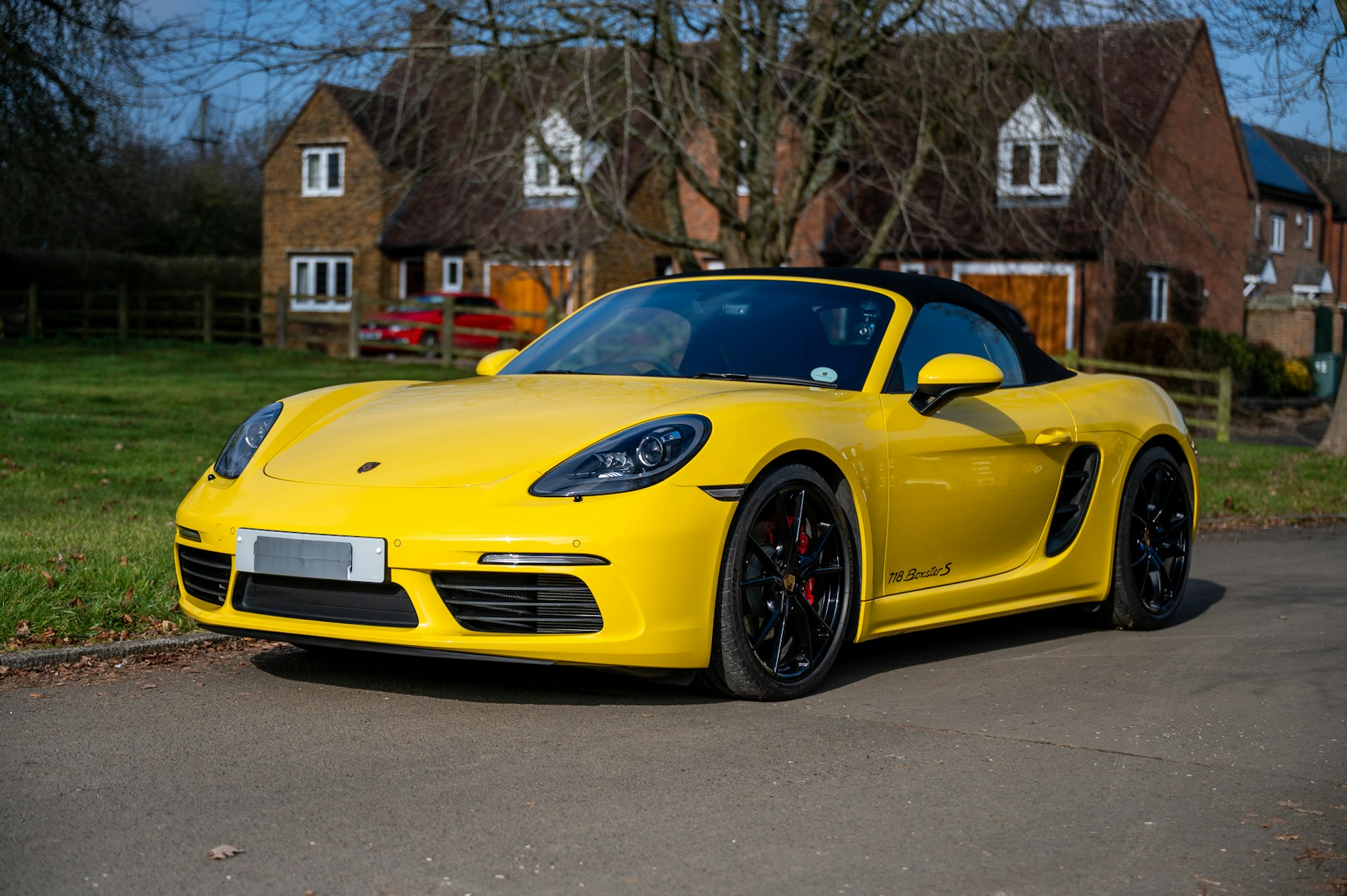 2020 Porsche 718 Boxster S in Racing Yellow