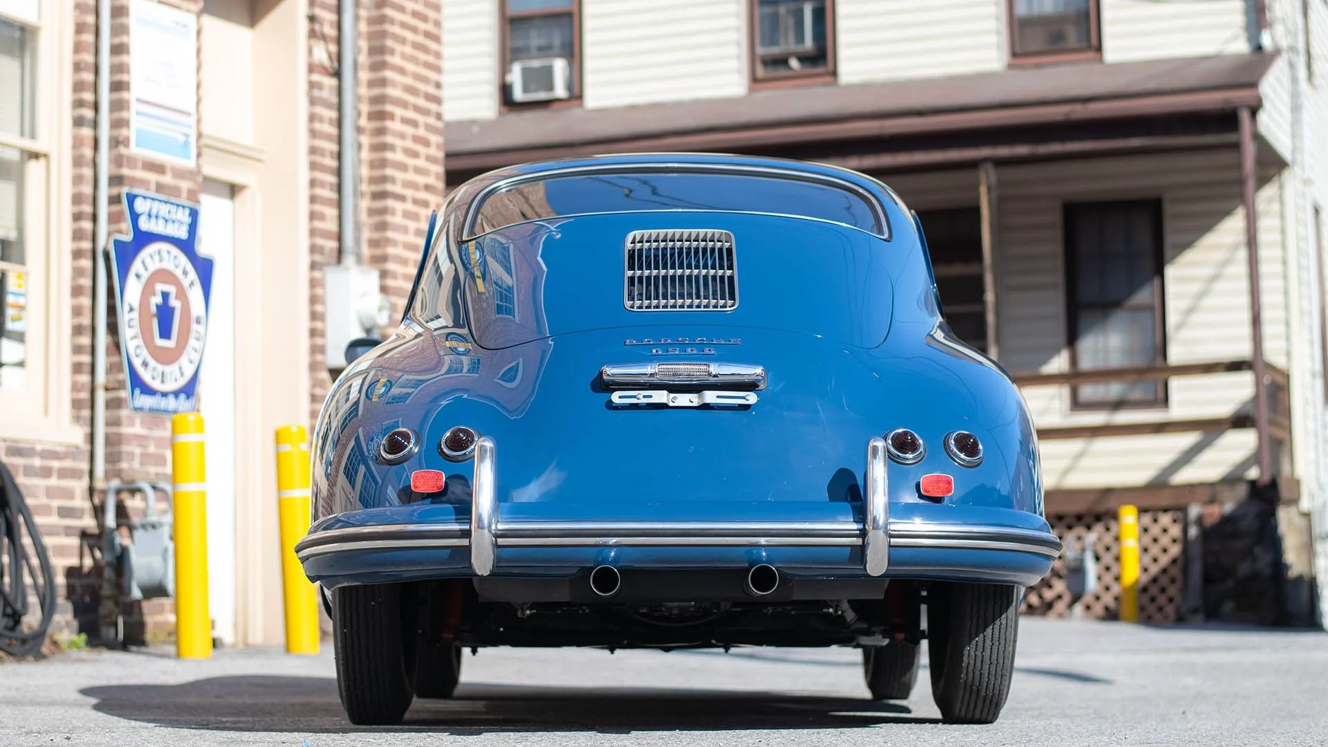 1953 Porsche 356 "Pre-A" 1500 Coupe in Azure Blue