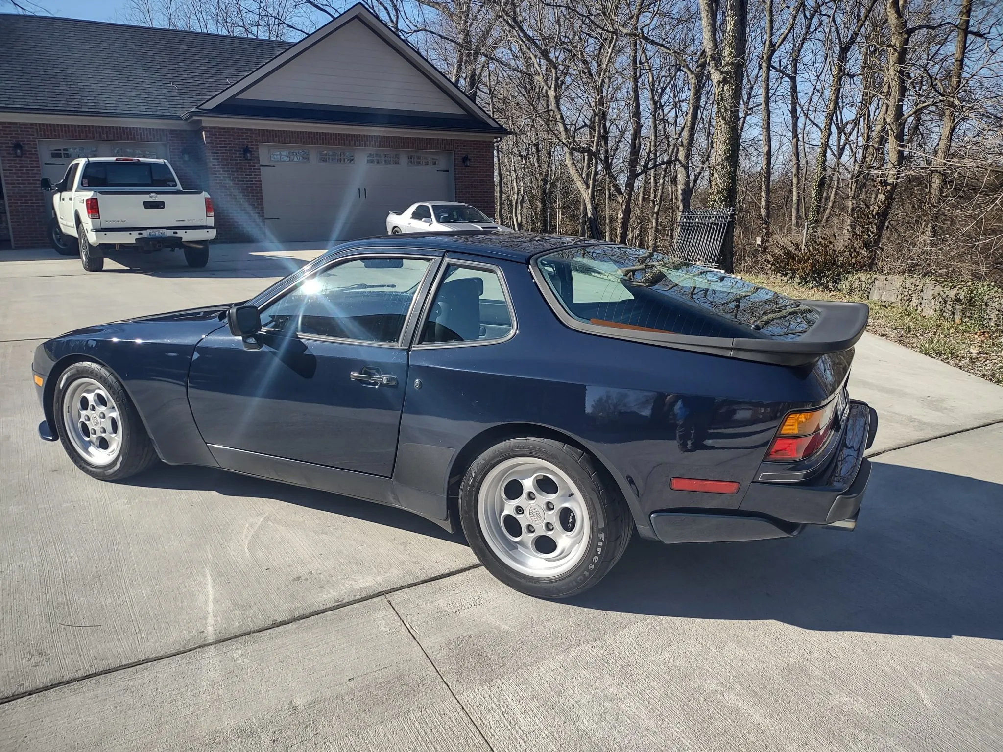 1986 Porsche 944 Turbo in Copenhagen Blue