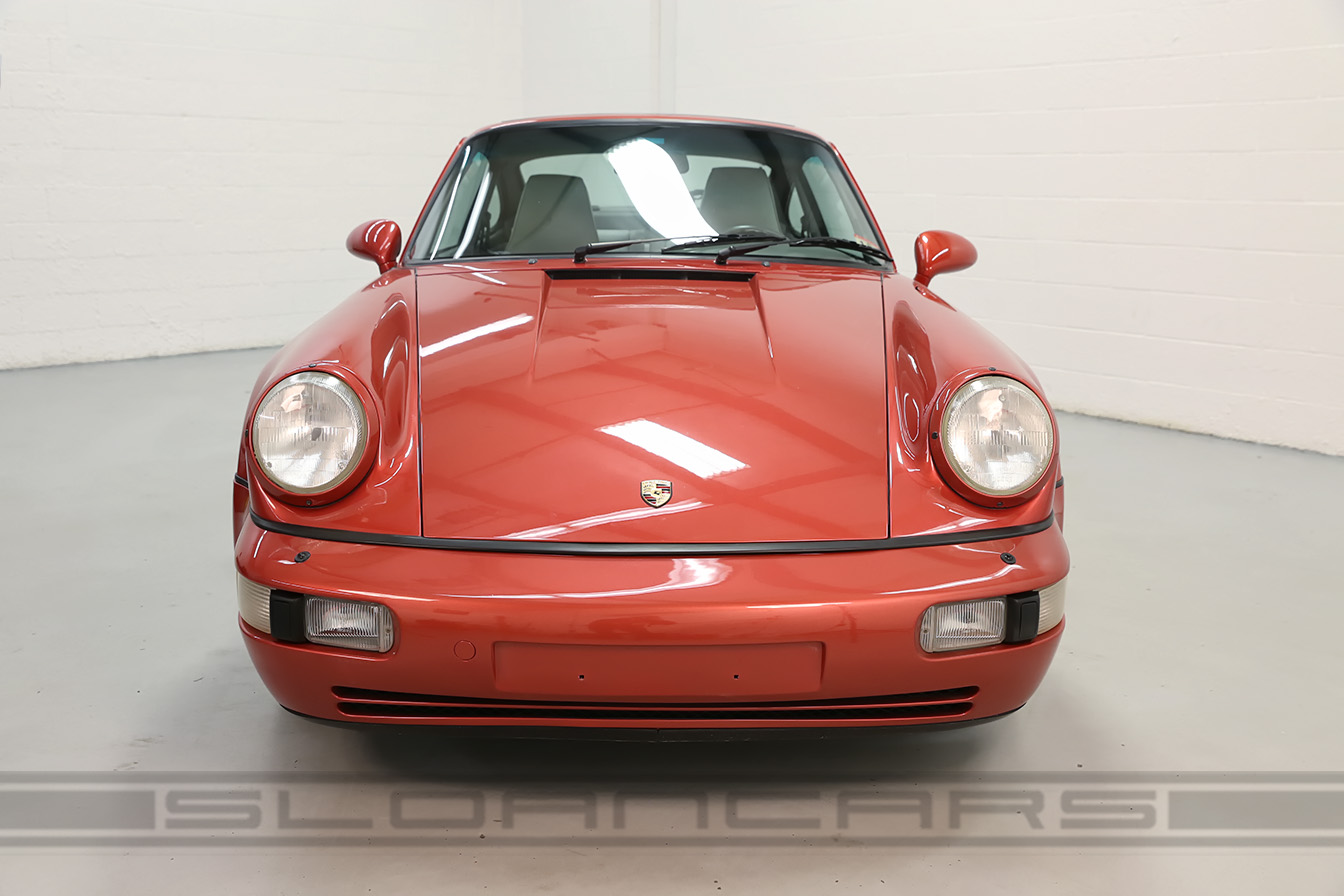 1991 Porsche 911 Turbo in Copper Red Metallic