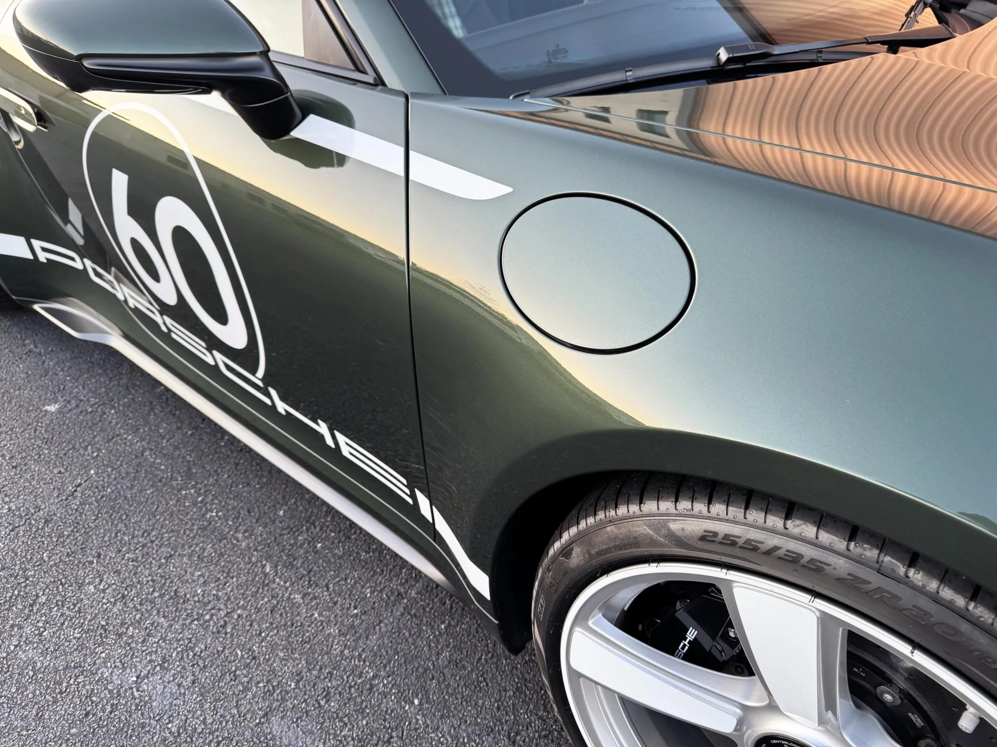 2025 Porsche 911 Turbo 50 Years in Oak Green Metallic