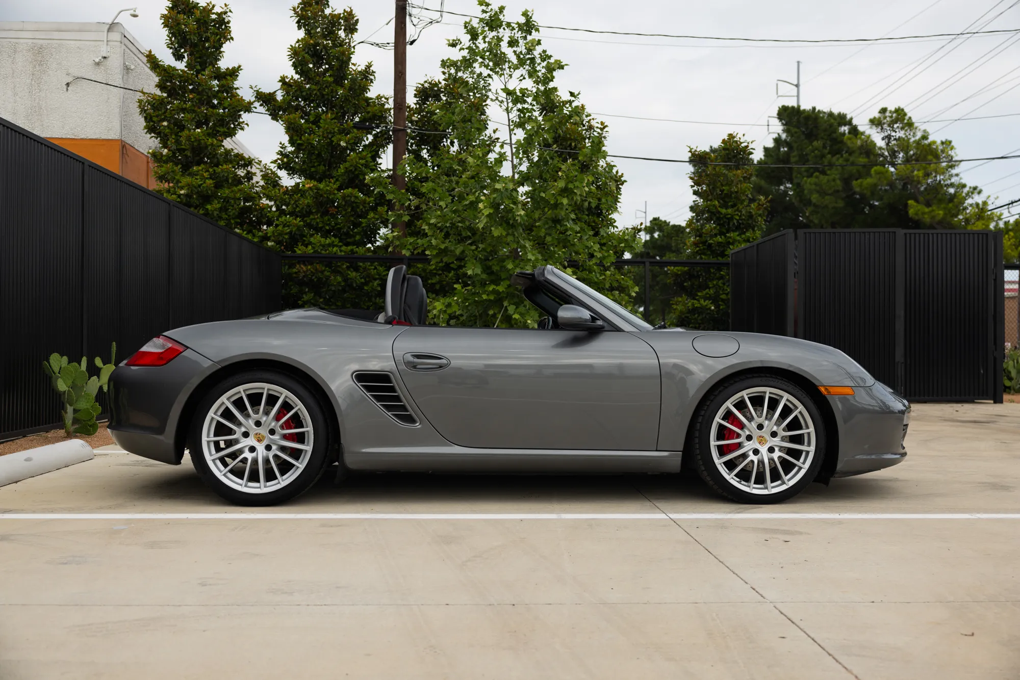 2008 Porsche Boxster S in Meteor Grey Metallic