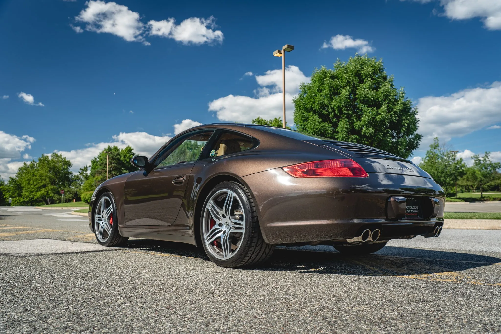 2008 Porsche 911 Carrera 4S Coupe in Macadamia Metallic