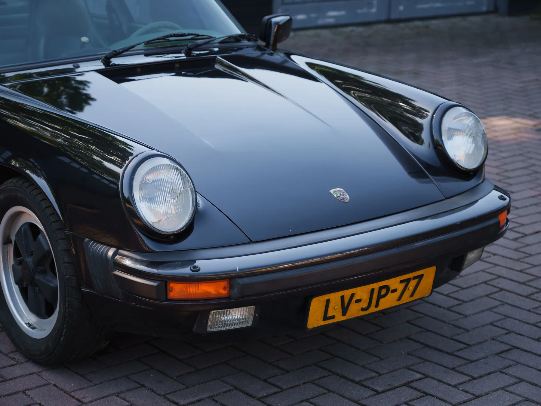 1988 Porsche 911 Carrera 3.2 In Satin Black Metallic