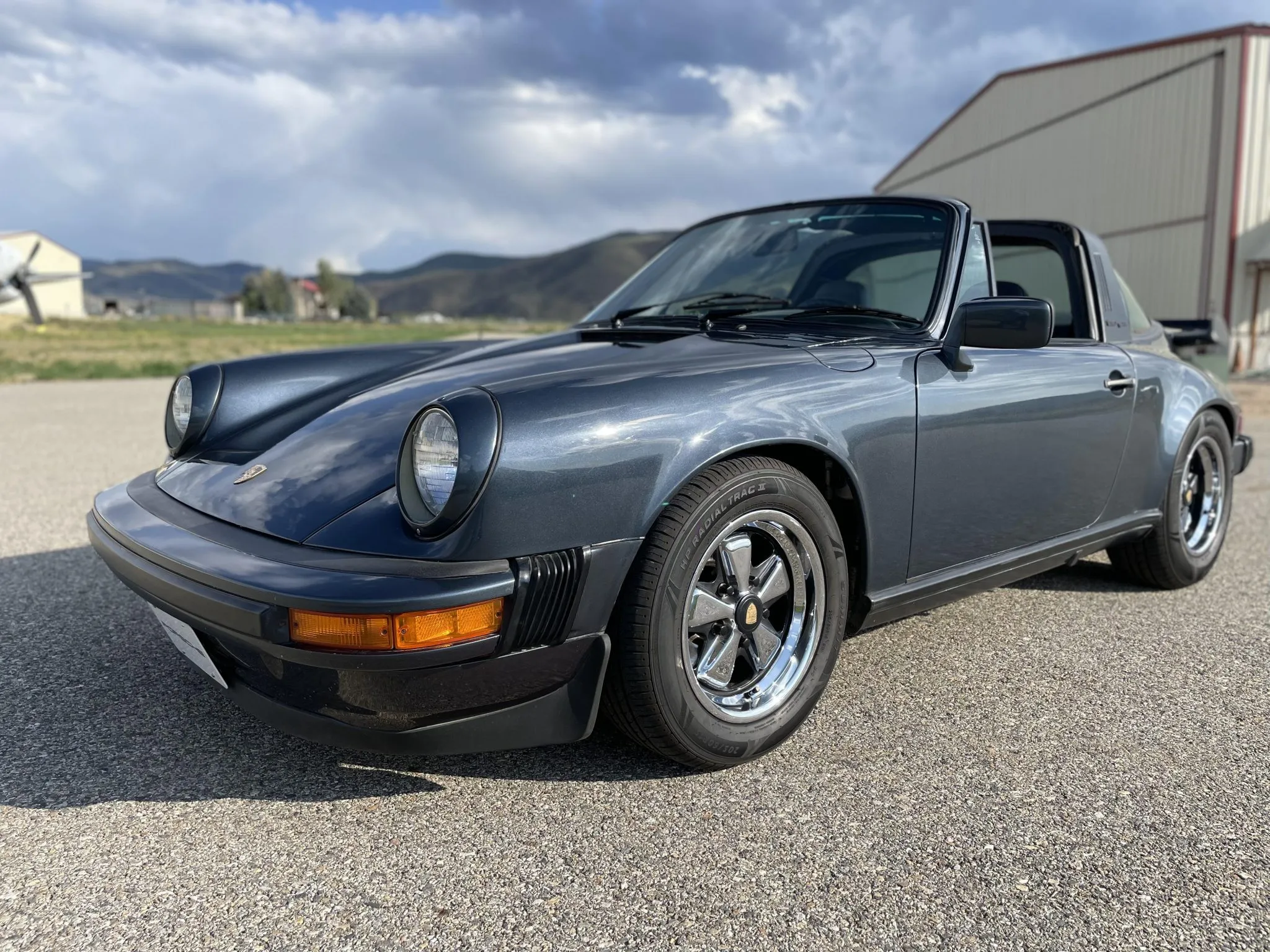 1980 Porsche 911SC Targa in Helios Blue Metallic