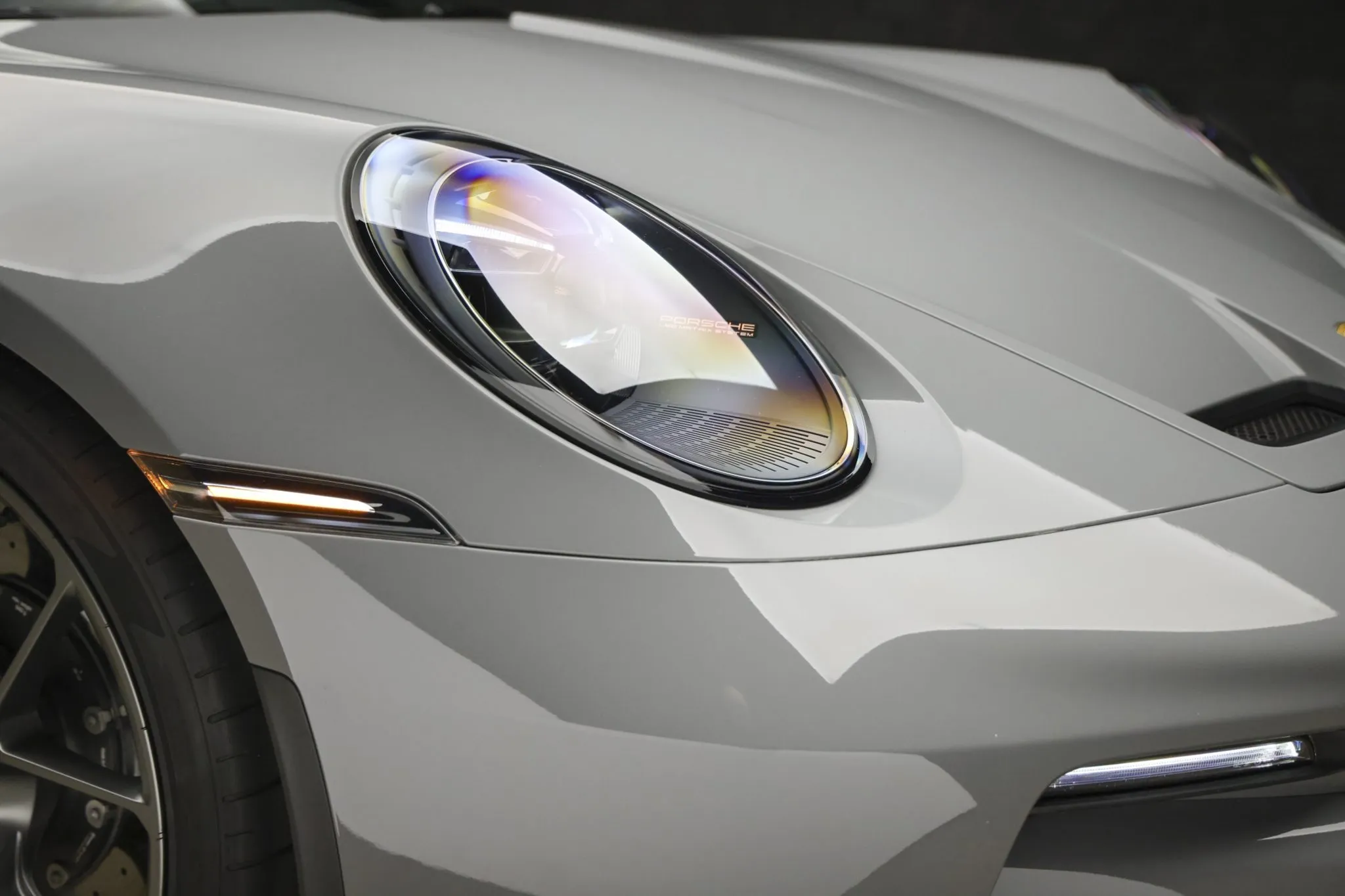 2022 Porsche 911 GT3 Touring in China Grey