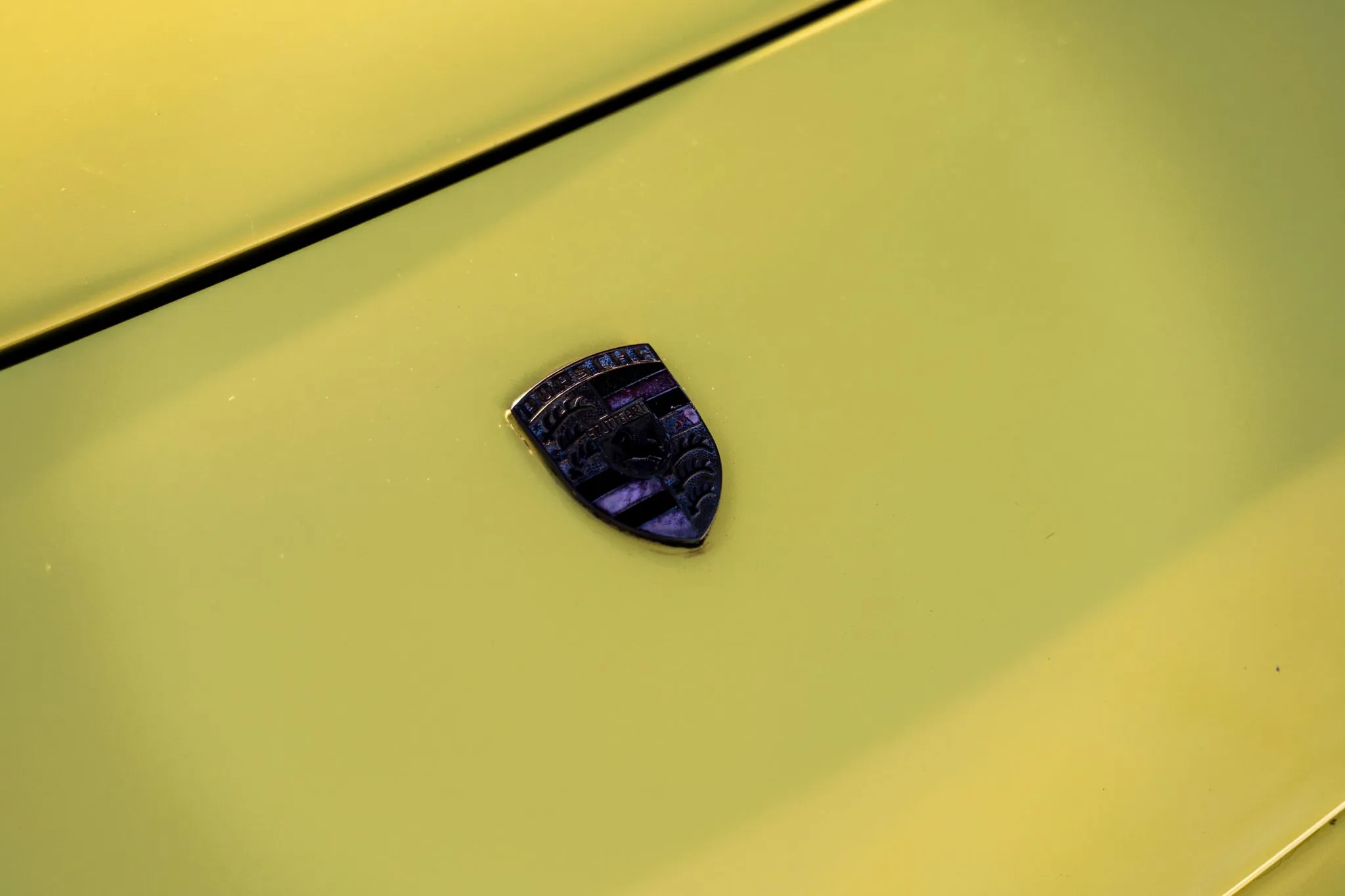 1987 Porsche 944 Turbo in Lemon Yellow
