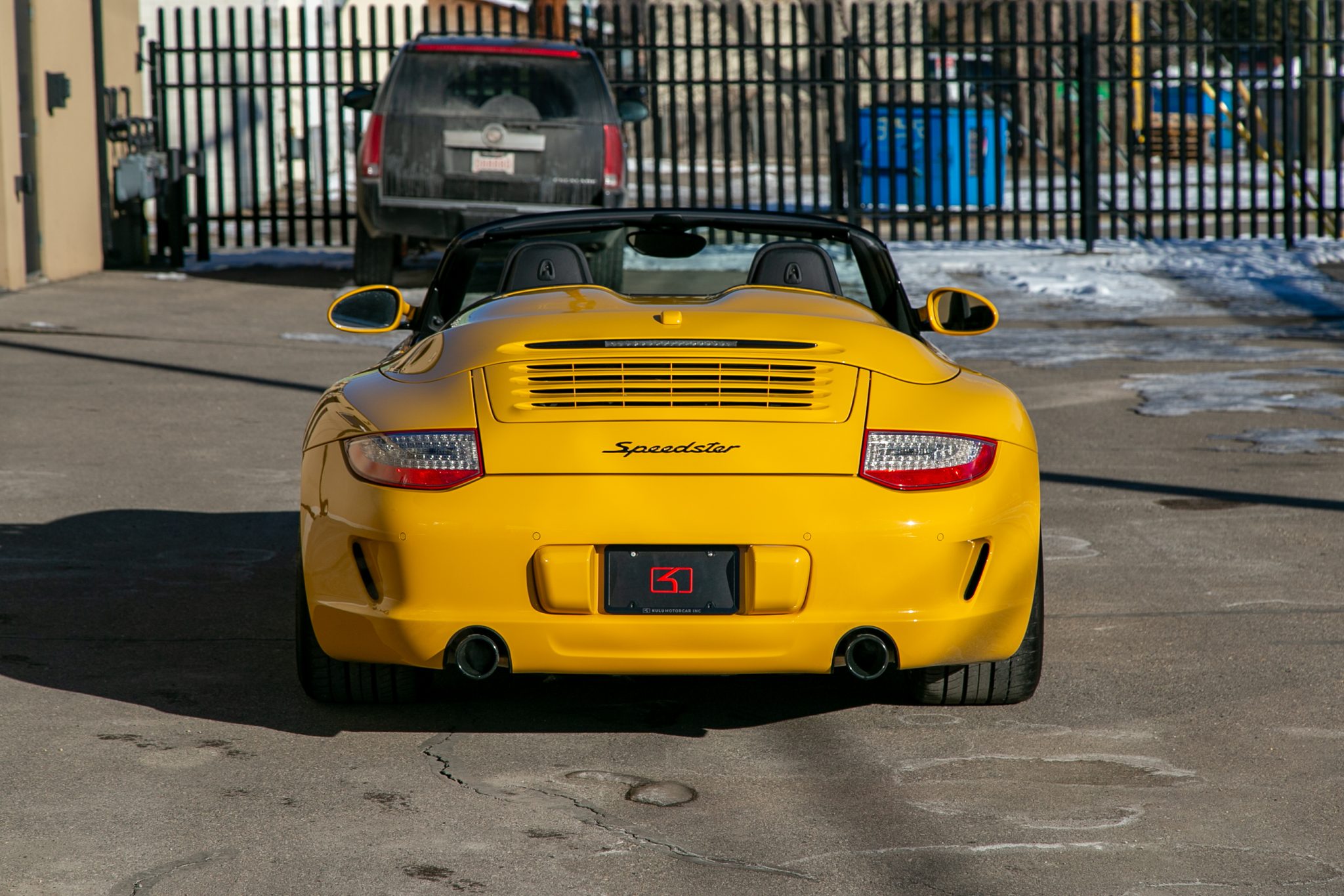 2011 Porsche 911 Speedster In Speed Yellow