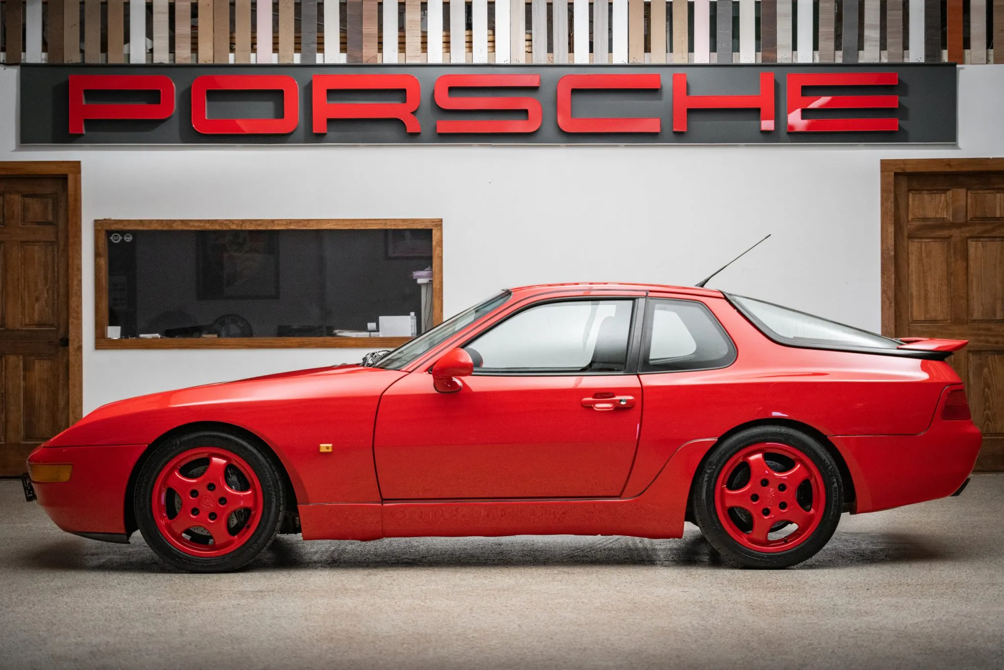 1993 Porsche 968 Club Sport in Guards Red