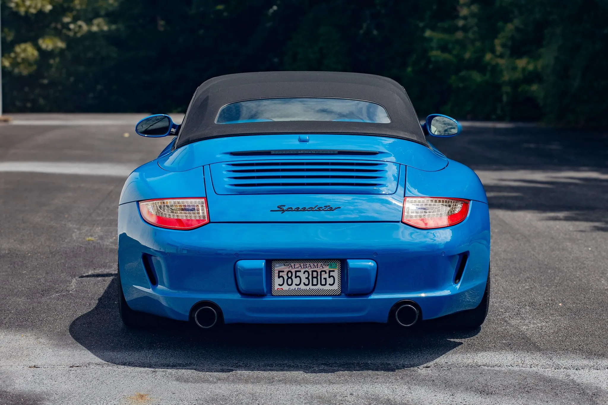 2011 Porsche 911 in Speedster Blue