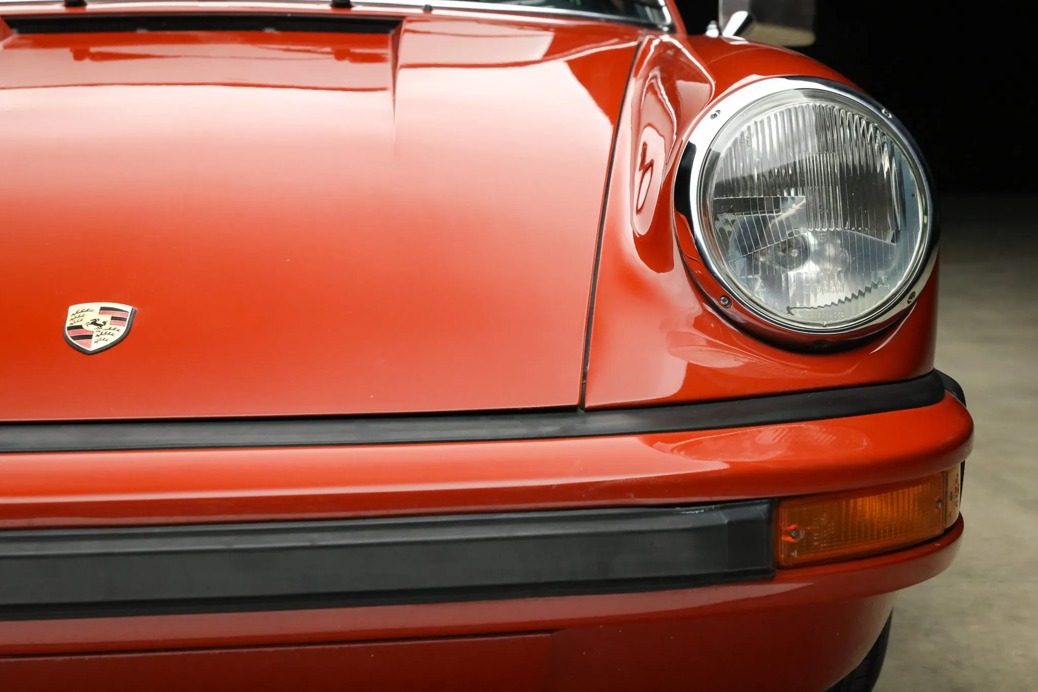 1974 Porsche 911 Coupe in Peru Red