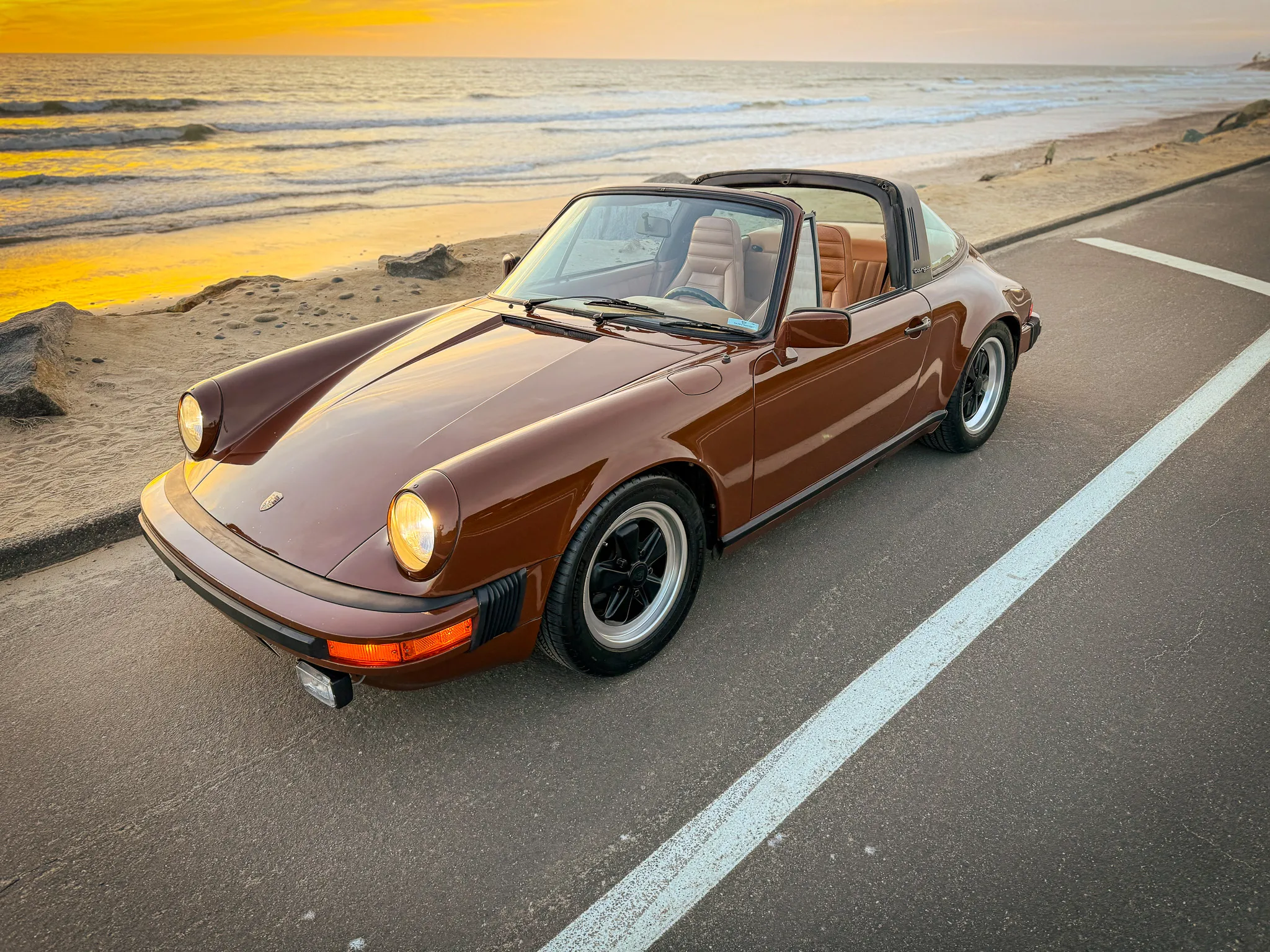 1980 Porsche 911SC Targa in Bitter Chocolate