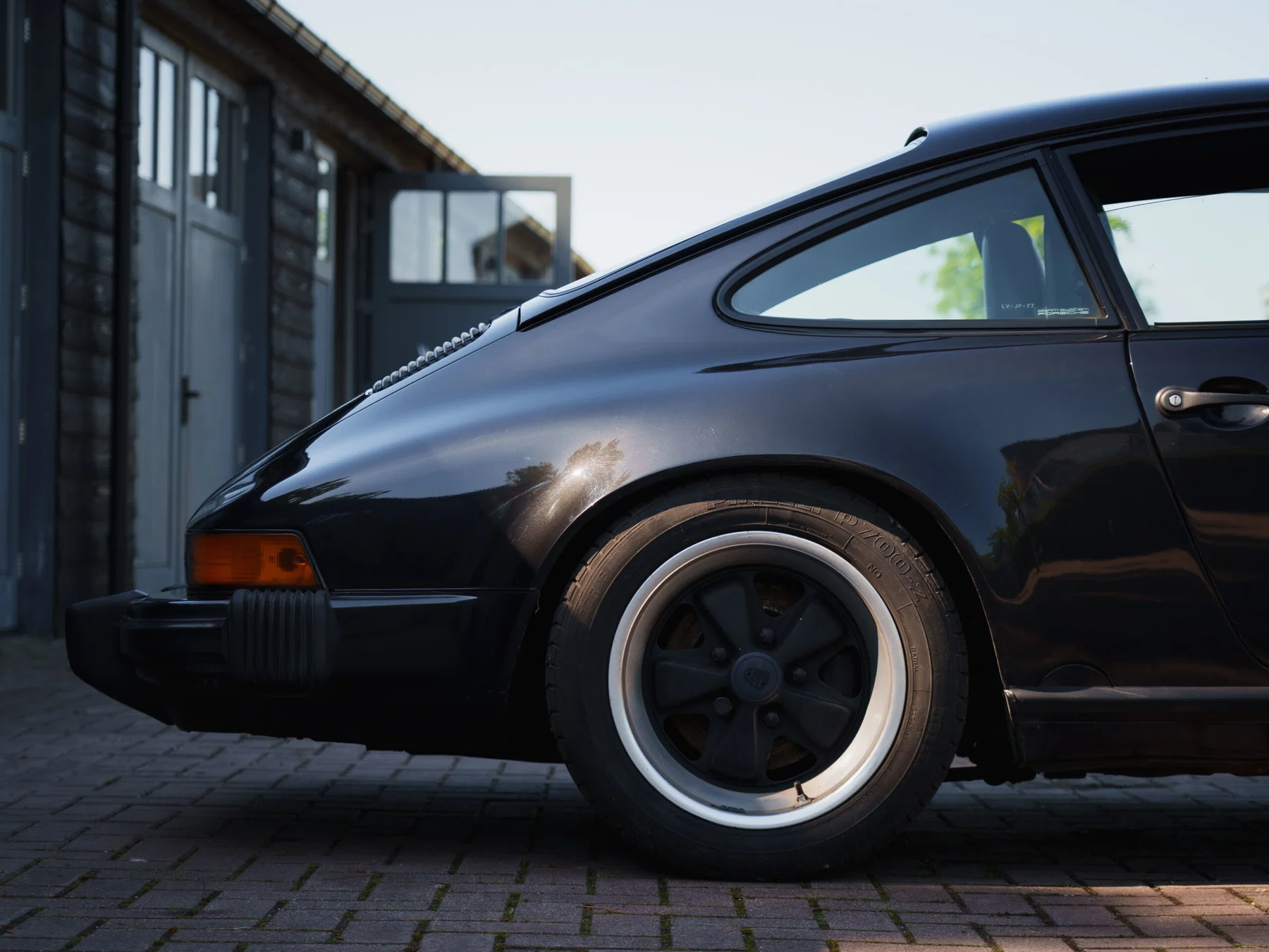 1988 Porsche 911 Carrera 3.2 In Satin Black Metallic